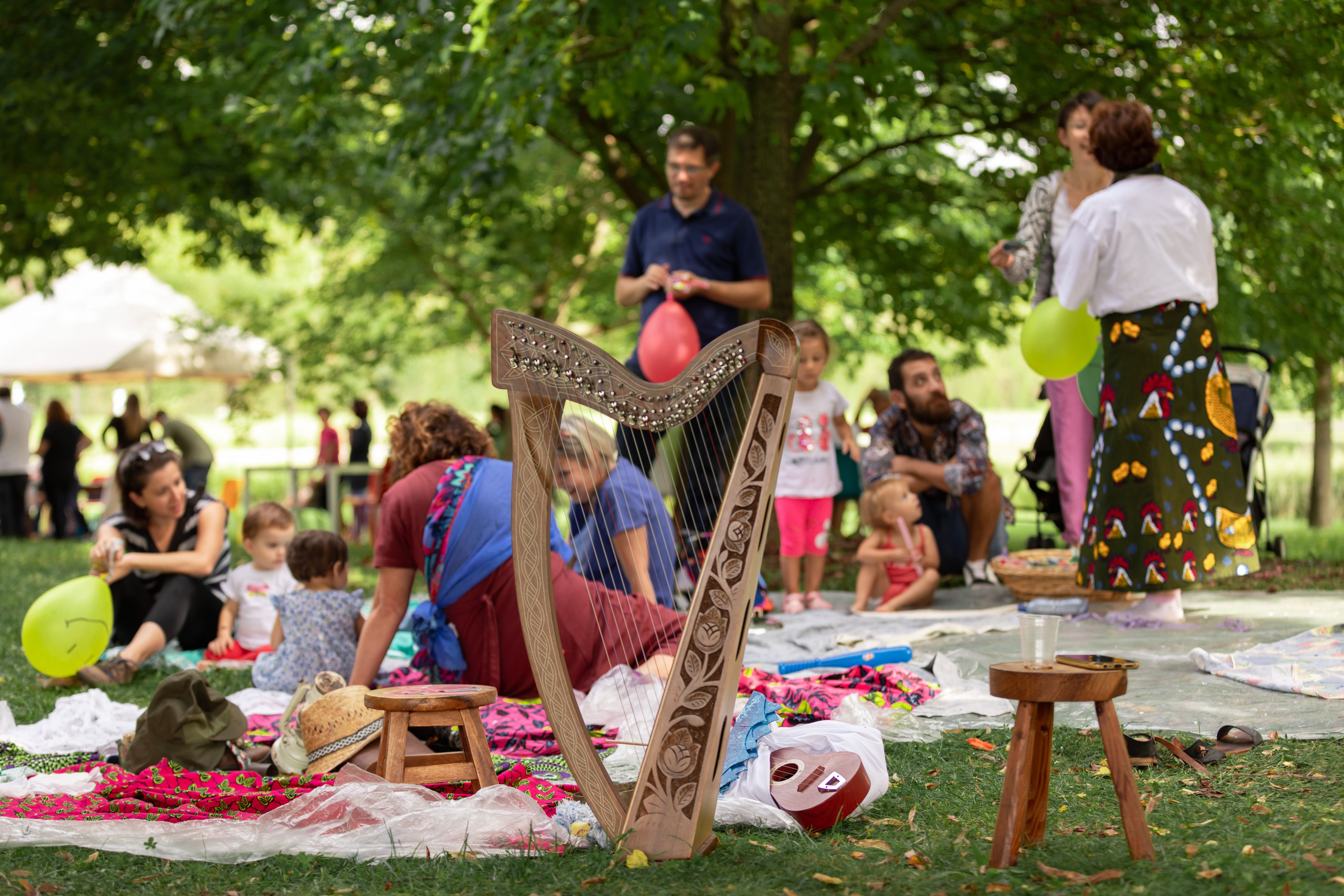 Un momento della terza Edizione della Festa della Nascita alla Reggia di Venaria