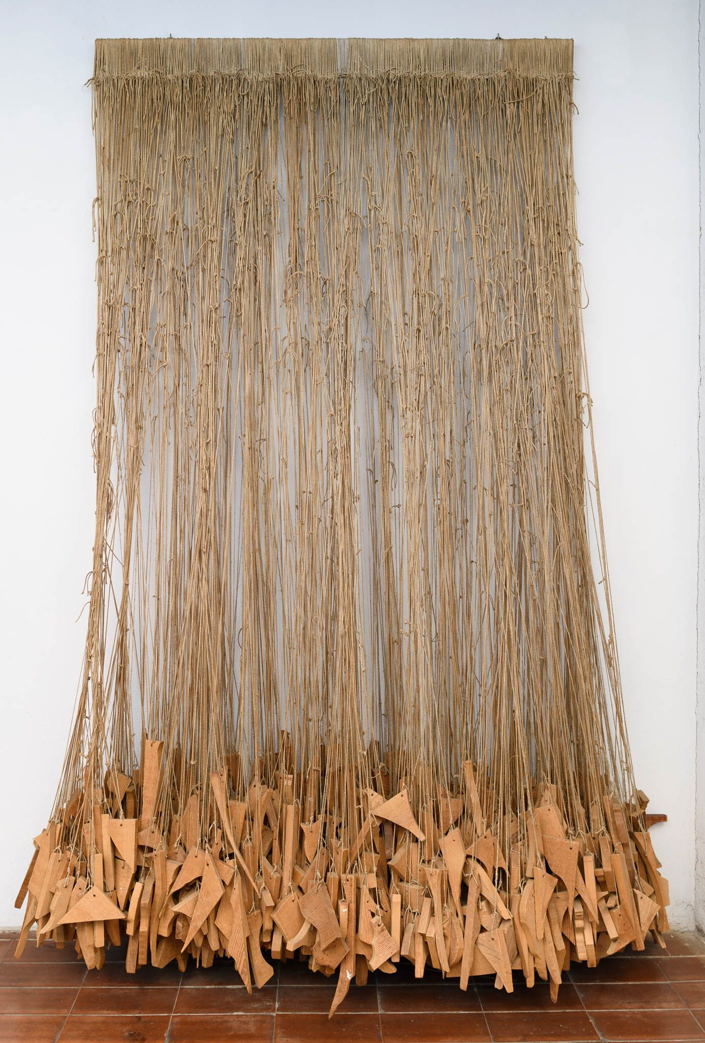 Mario Ceroli, “La tela di Penelope”, 1992