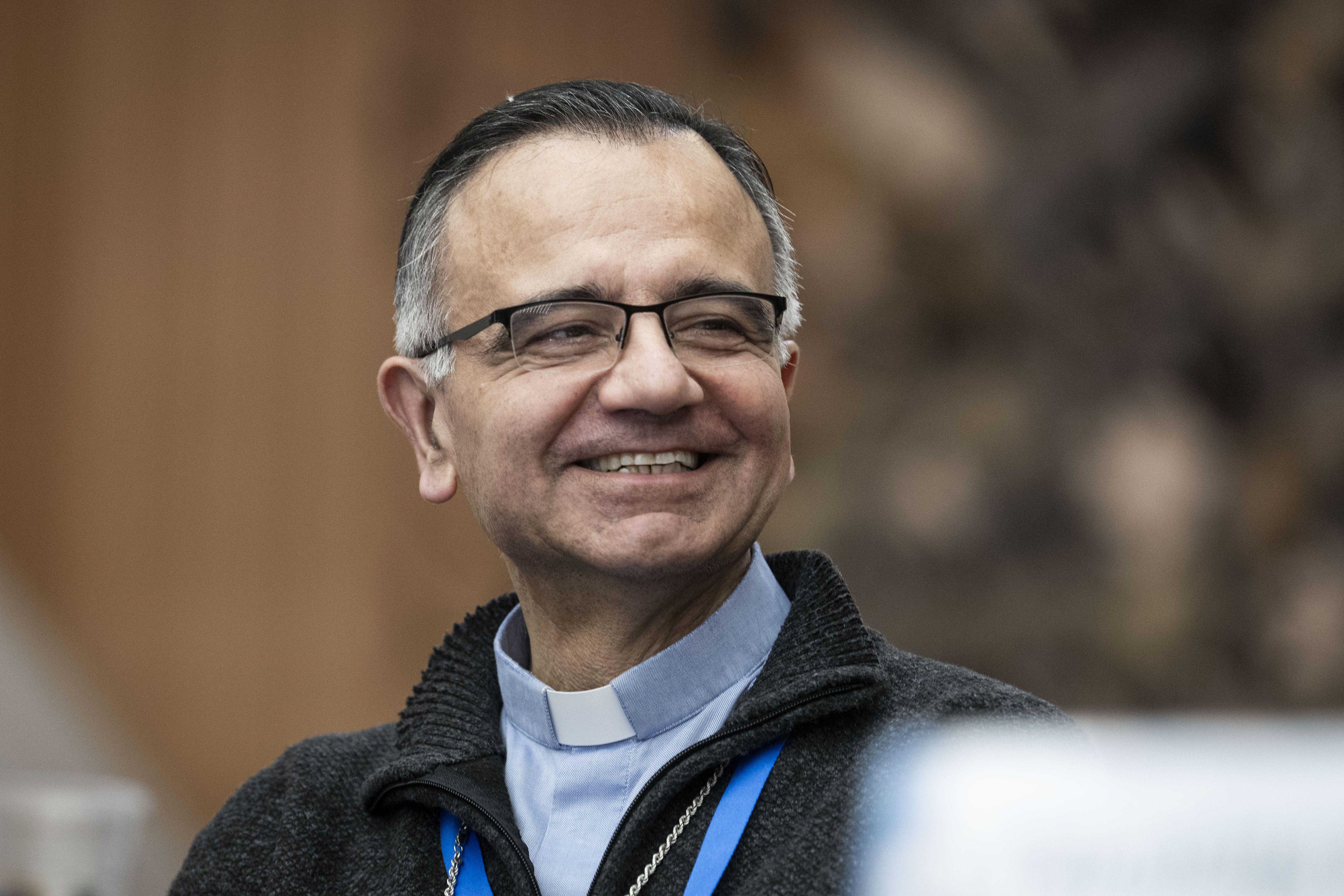 L'arcivescovo Erio Castellucci&nbsp;durante la seconda Assemblea sinodale della Chiesa italiana /SICILIANI