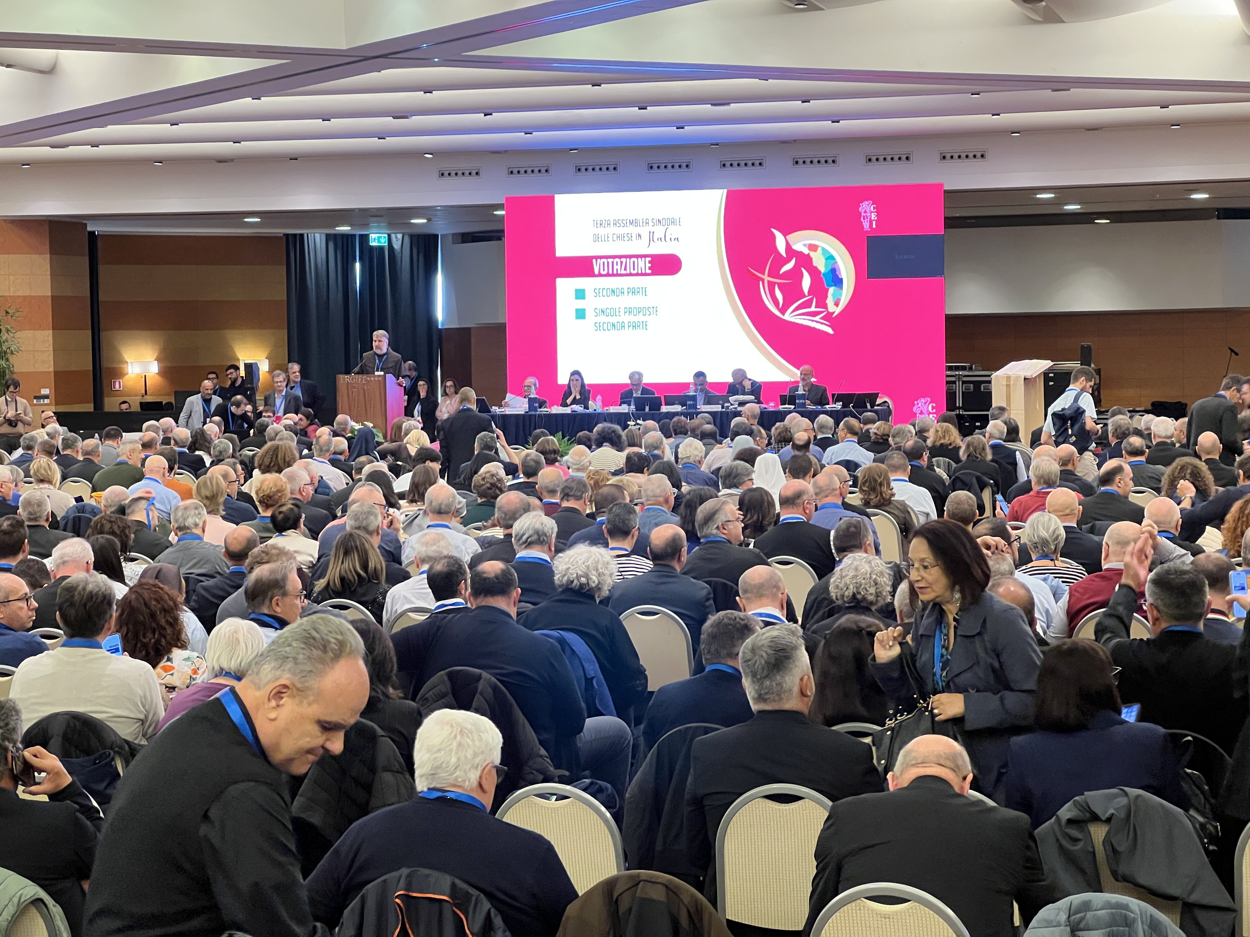 La terza Assemblea sinodale della Chiesa italiana che ha votato il Documento di sintesi del Cammino sinodale&nbsp;