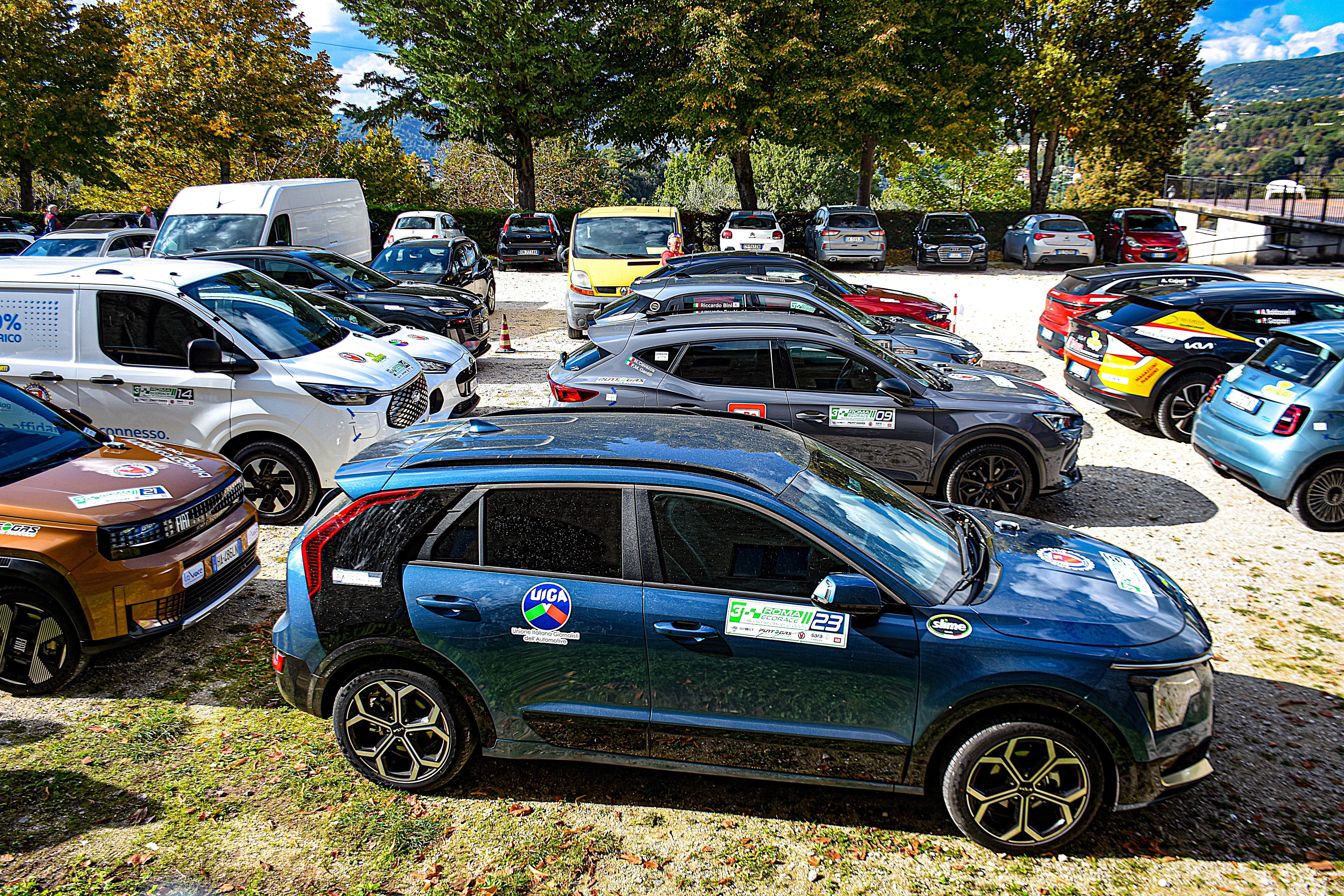 L'arrivo al Monastero di Santa Scolastica