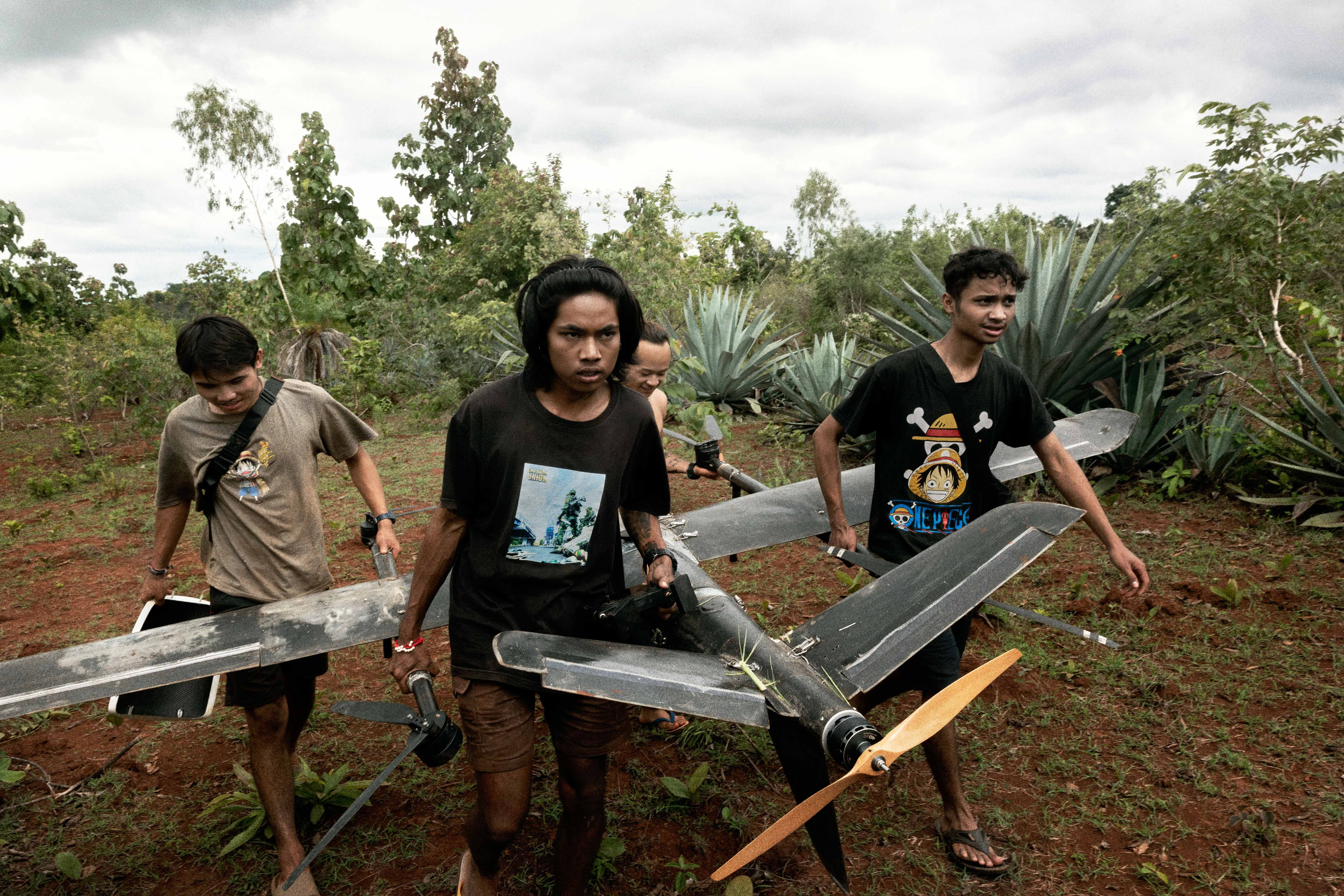 Una delle unità più attive all'interno del Karenni Nation Defence Force© Carlo Cozzoli