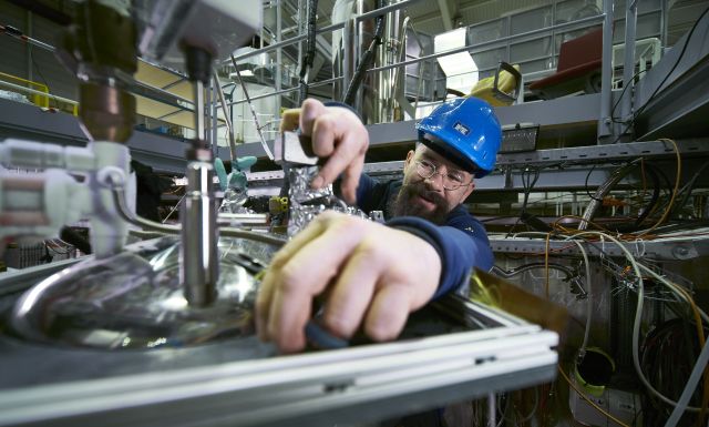 Un laboratorio fisico al Cern (fonte: Cern)