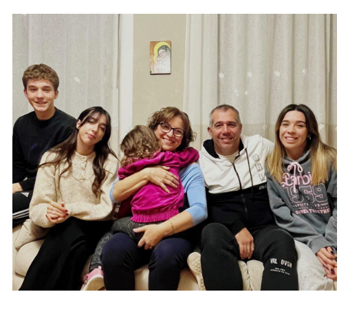 Valentina, Emanuel e la loro grande famiglia