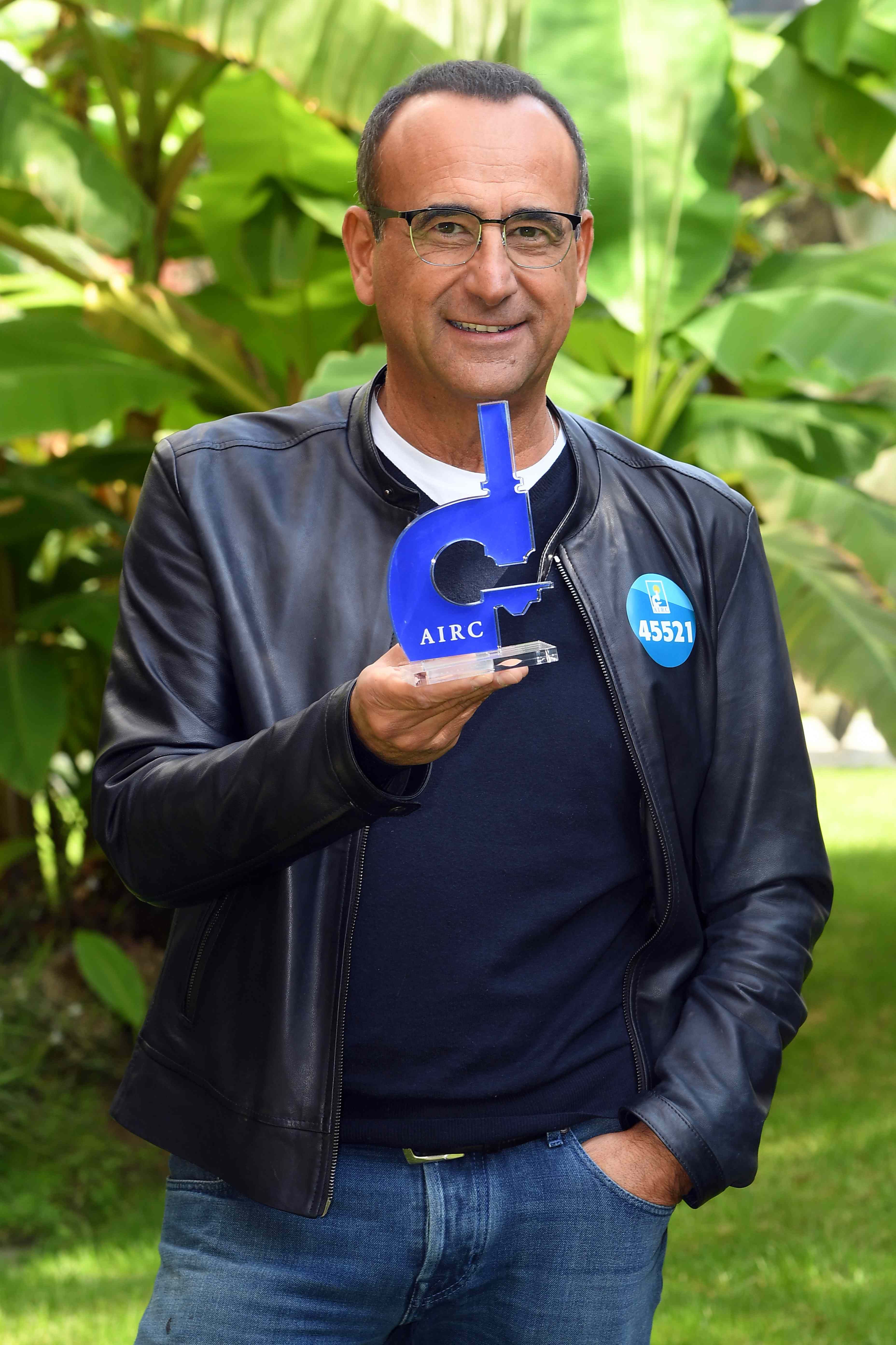 Carlo Conti, anche lui testimonial Airc