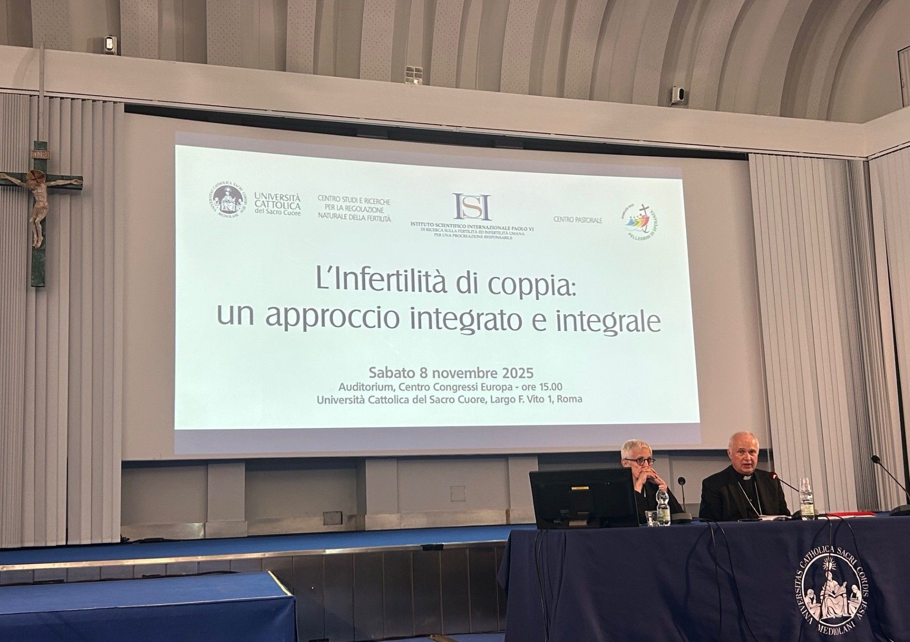 Il tavolo dei relatori