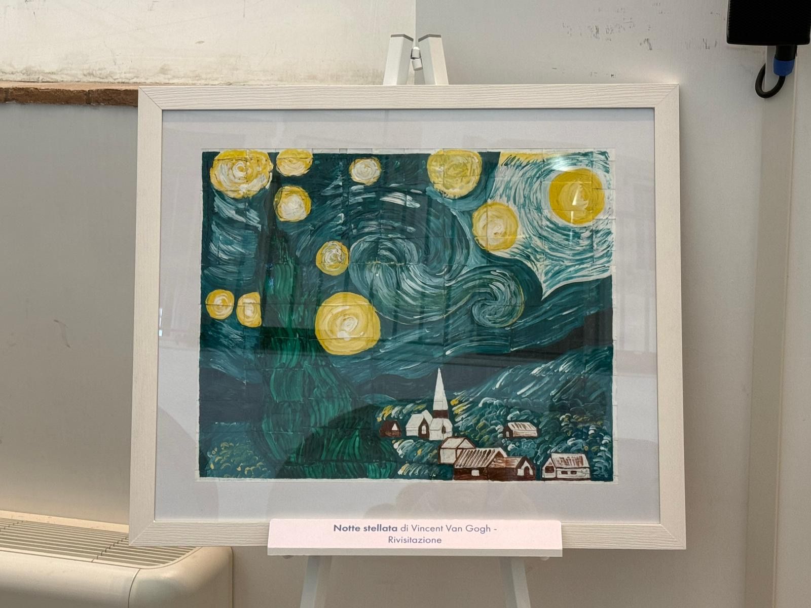 La "Notte stellata" realizzata dai minori coinvolti nel progetto "Redivivus"