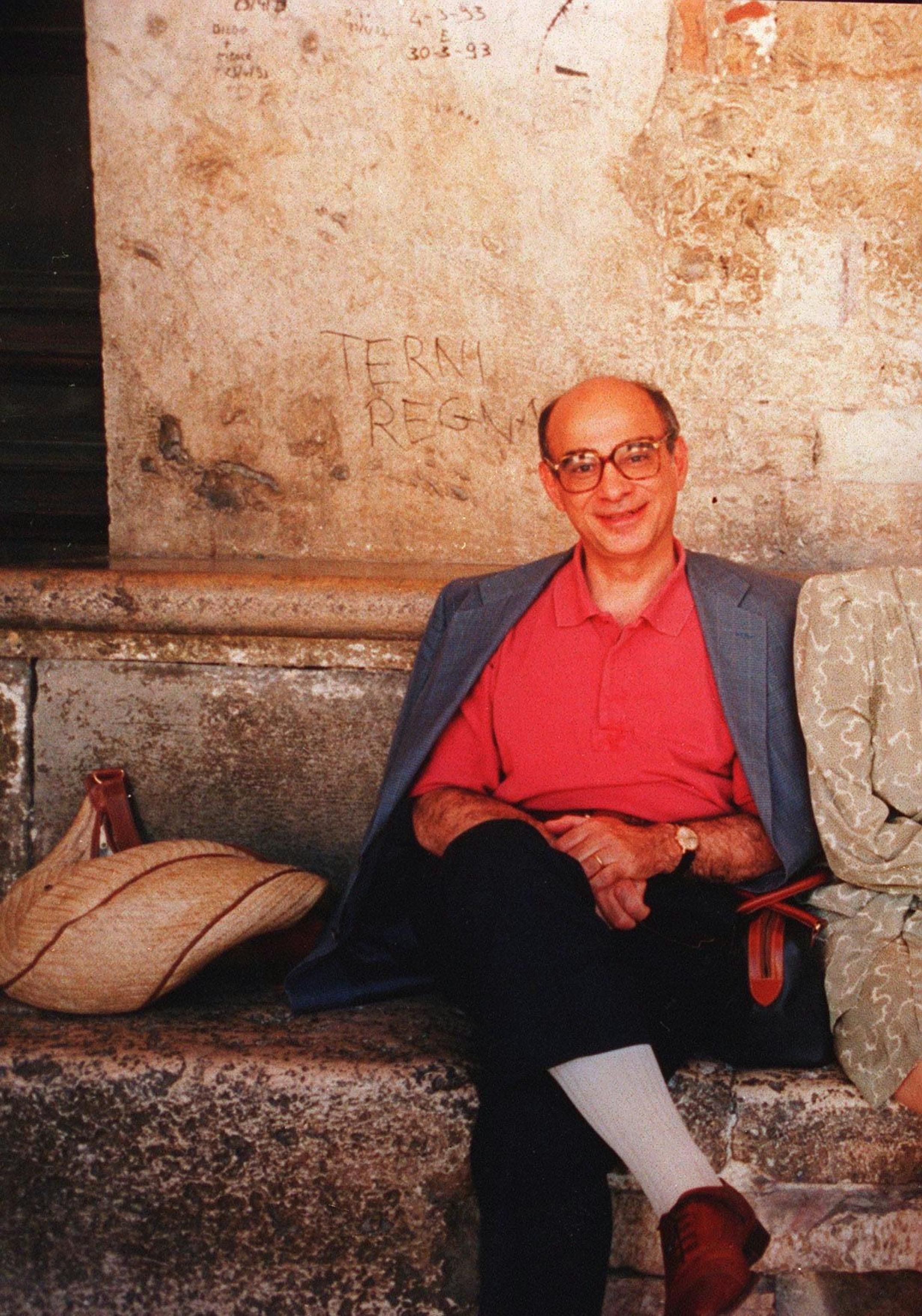 Un'immagine d'archivio del giudice civile del tribunale di Roma, Paolo Adinolfi, scomparso il 2 luglio 1994.  TO                         SIF/ANSA