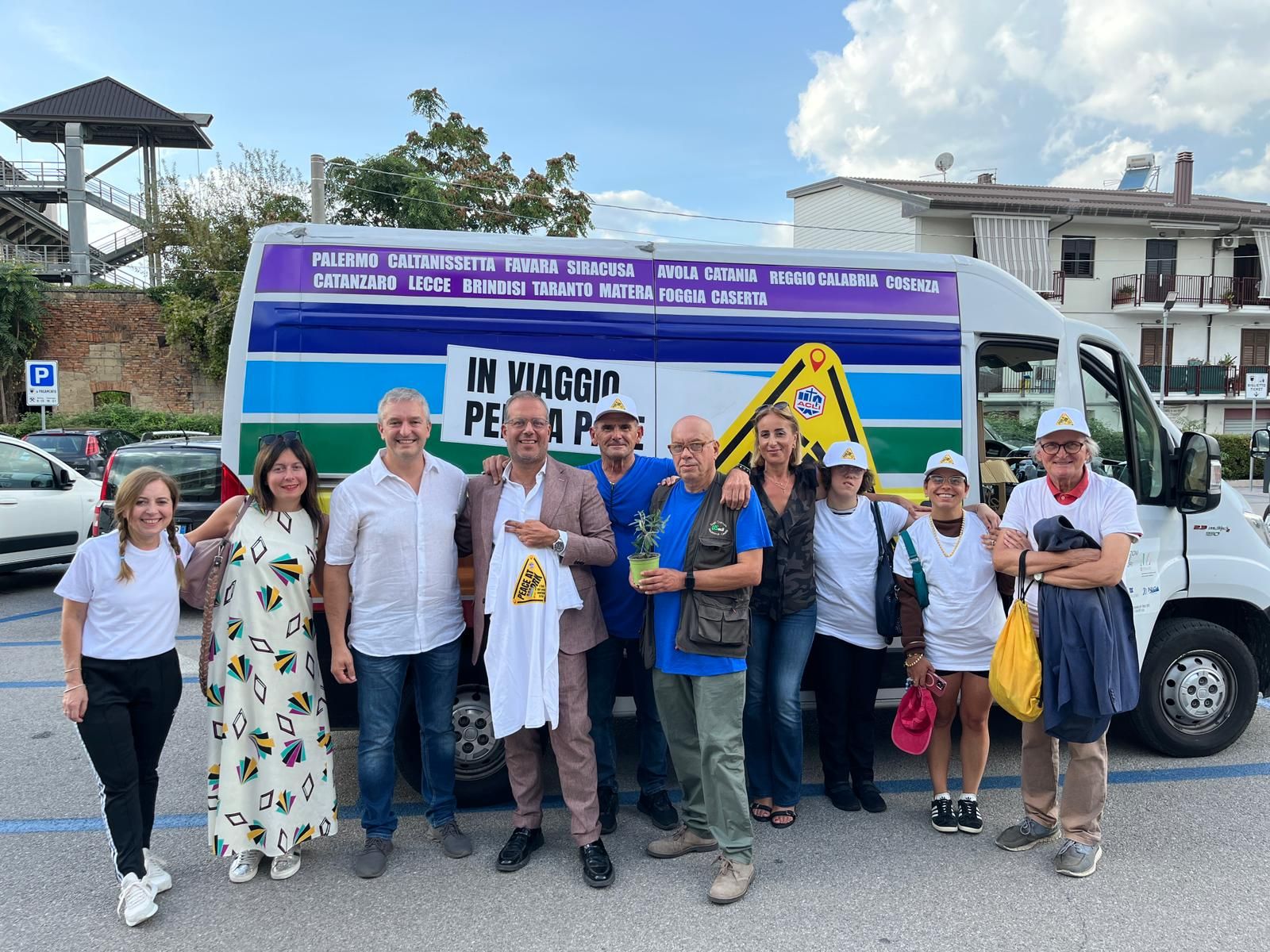 Una delle tappe delle Acli