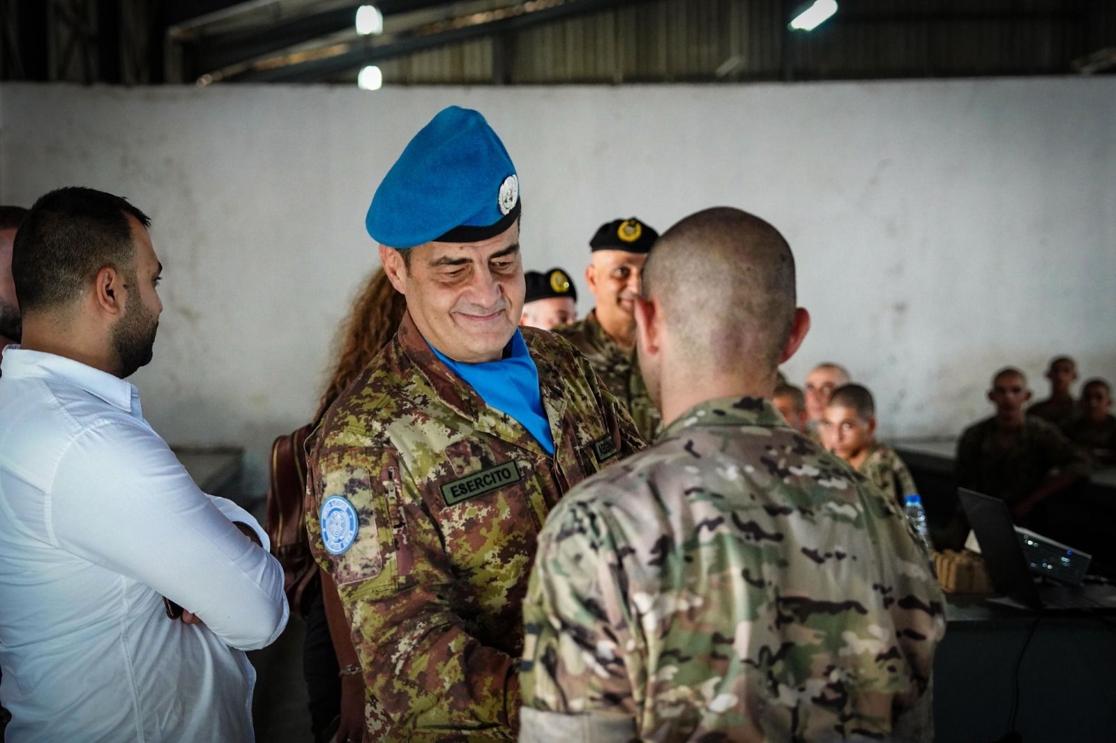 Il generale Diodato Abagnara,  capo missione e comandante delle truppe Onu che presidiano il Sud del Libano. Da giugno  la guida della missione Unifil è tornata a essere italiana / Unifil