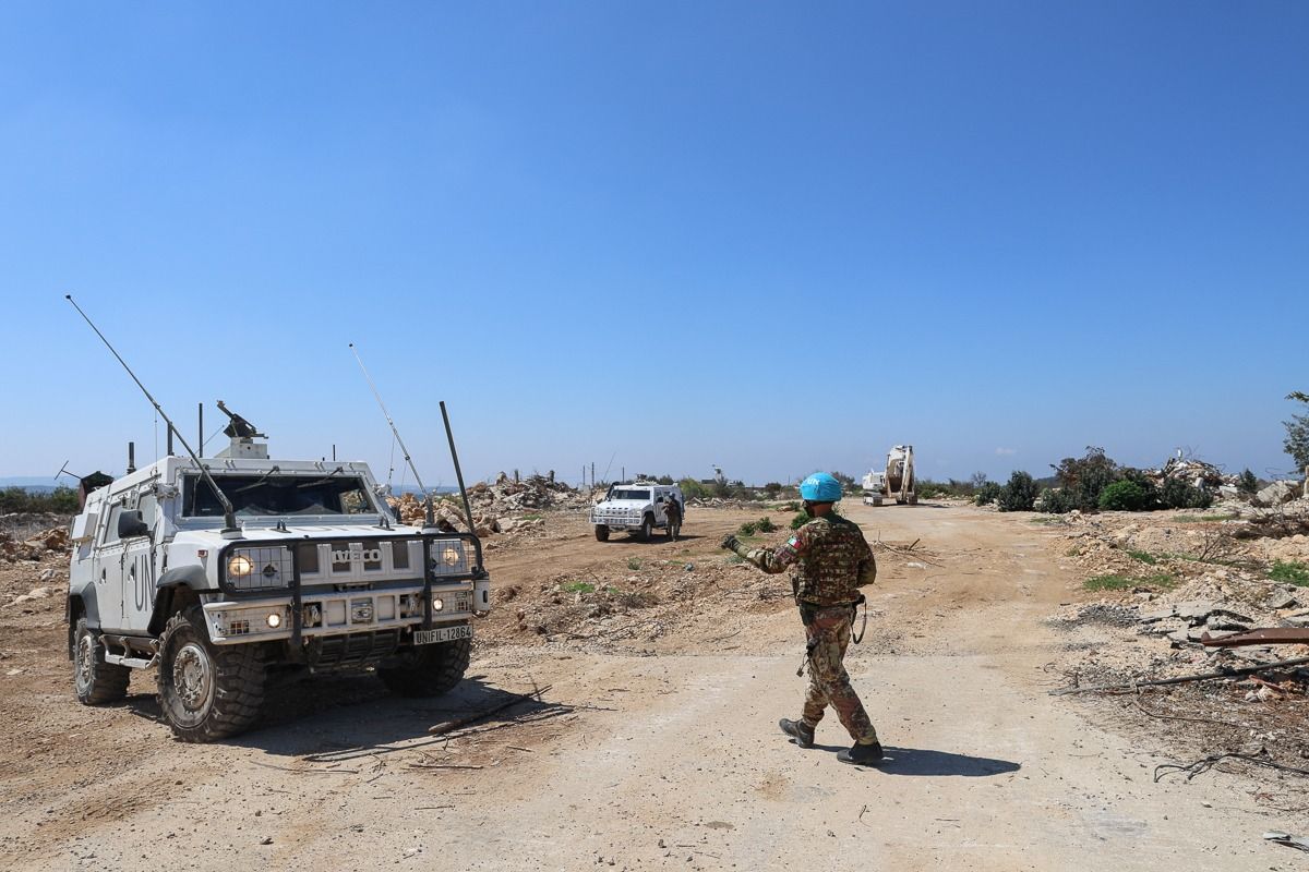 I caschi blu dell'Onu in azione nel Sud del Libano / Unifil