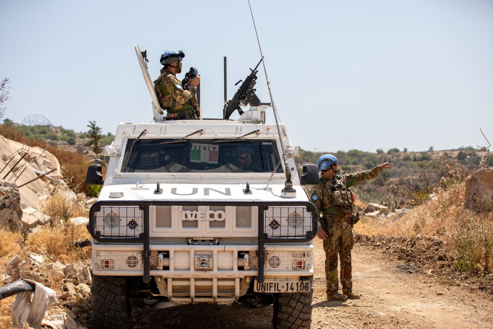 Il pattugliamento e la vigilanza del contingente italiano nel Sud del Libano all'interno della missione Unifil / Unifil