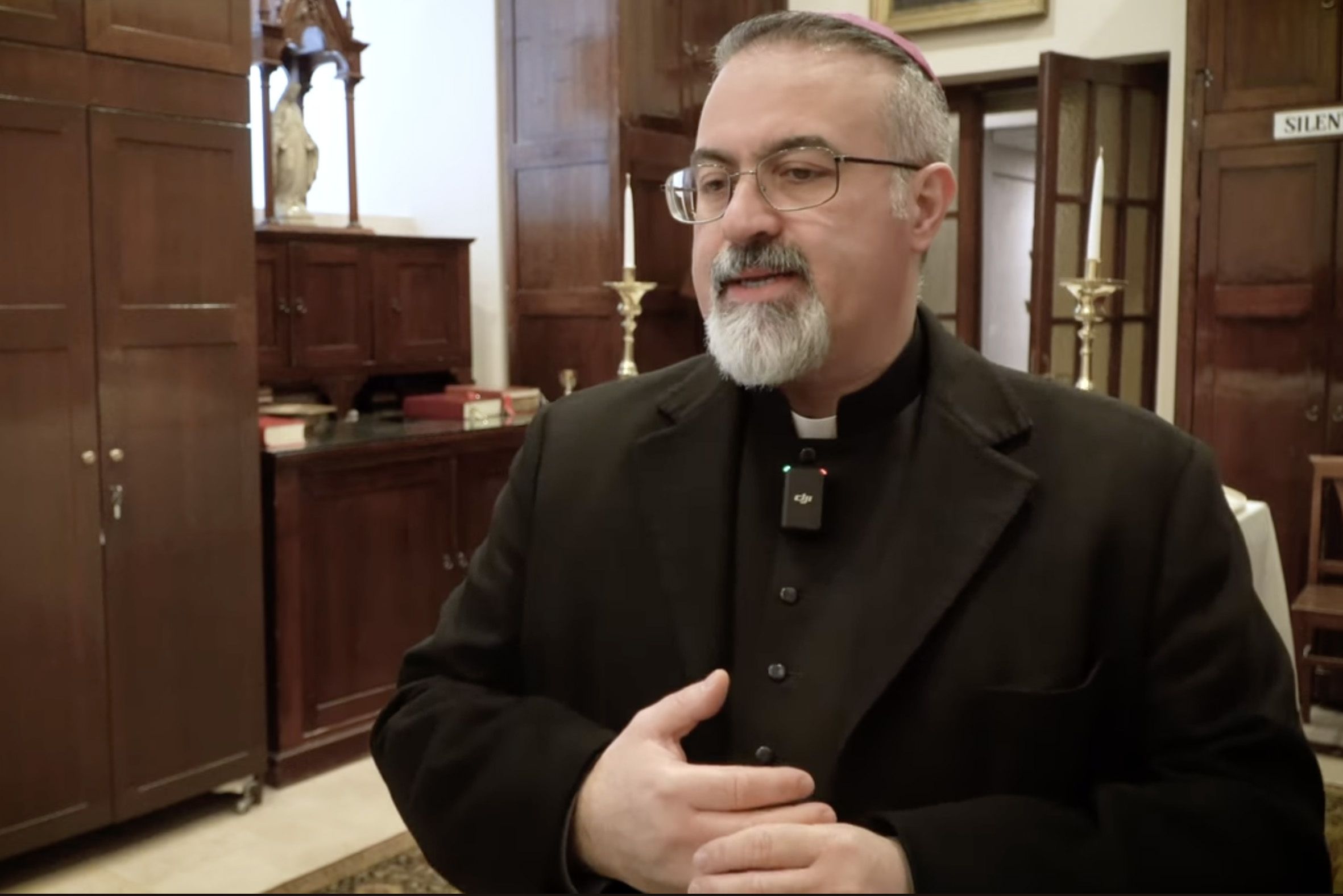 il vicario apostolico di Istanbul, il vescovo Massimiliano Palinuro / VATICAN MEDIA