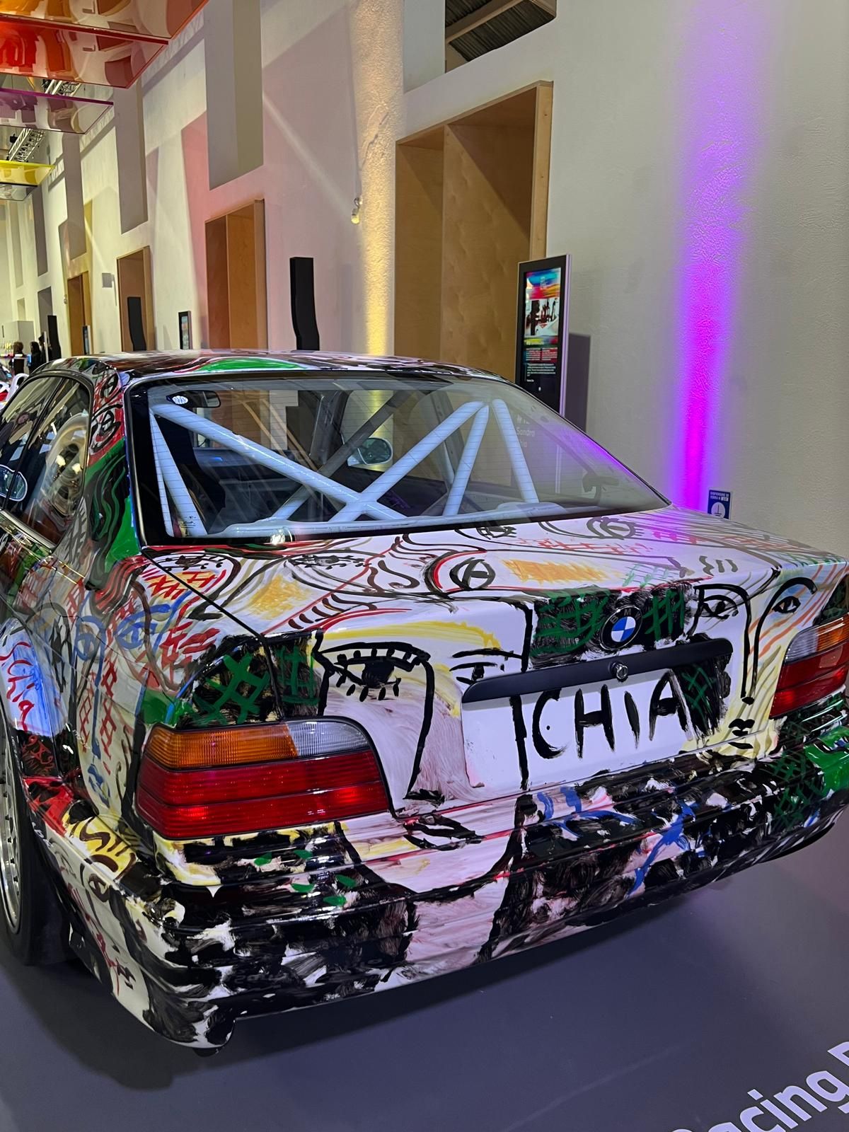 La BMW M3 GTR del 1992 dipinta da Sandro Chia