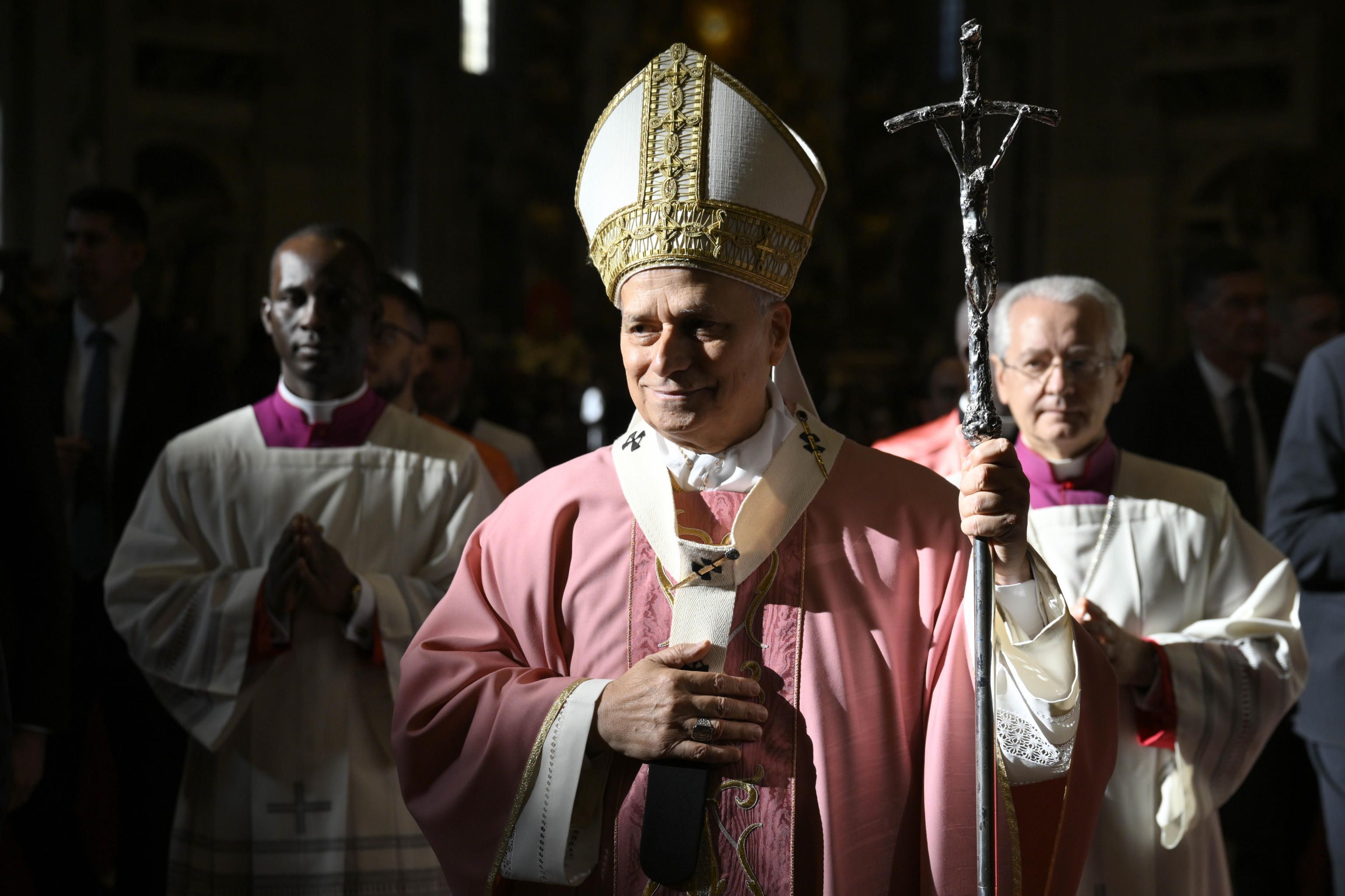 Papa Leone XIV durante la Messa per il Giubileo dei detenuti / VATICAN MEDIA