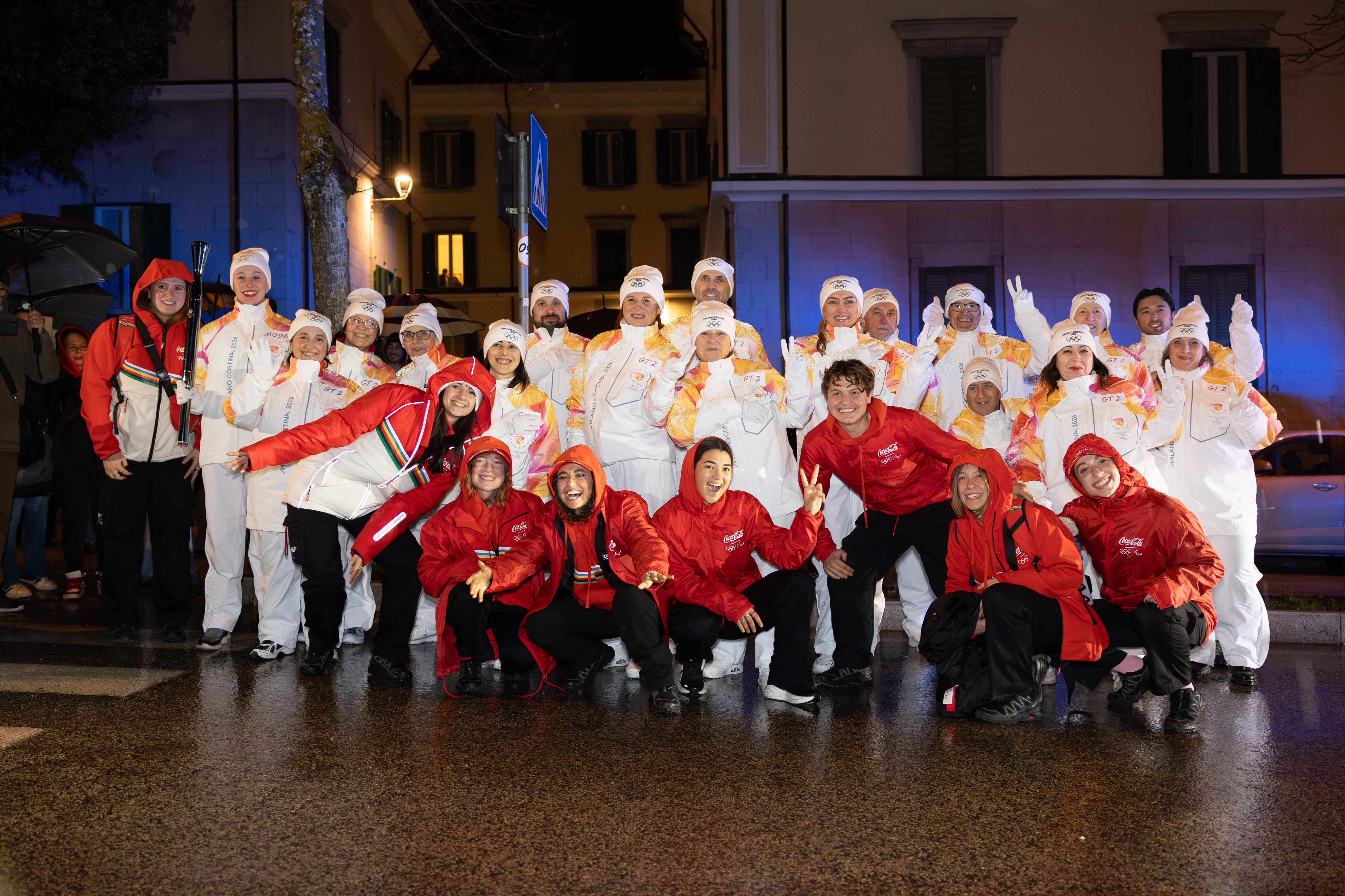 I volontari della Croce Rossa italiana