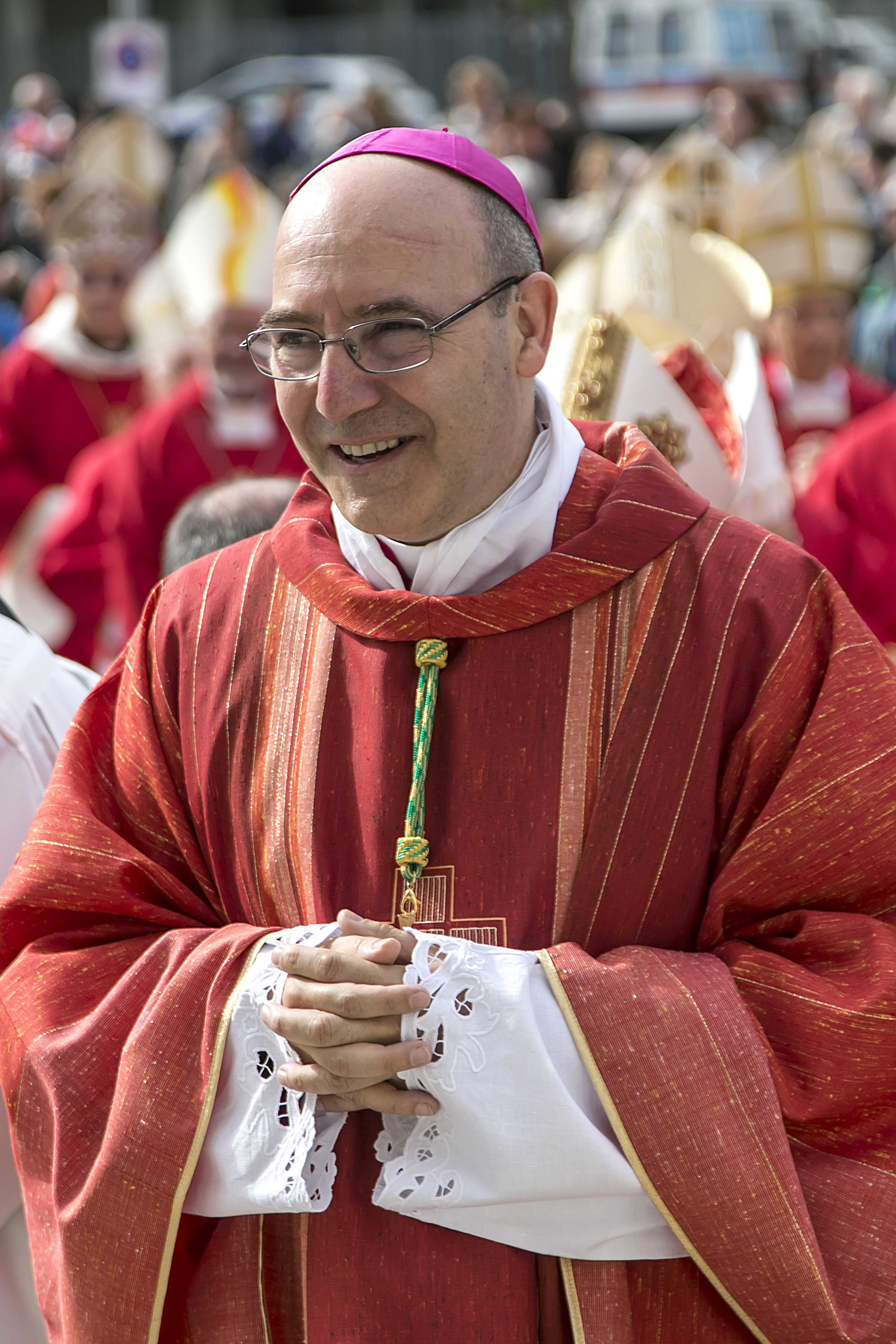 L'arcivescovo Felice Accrocca, vescovo eletto di Assisi-Nocera Umbra-Gualdo Tadino e di Foligno / SICILIANI