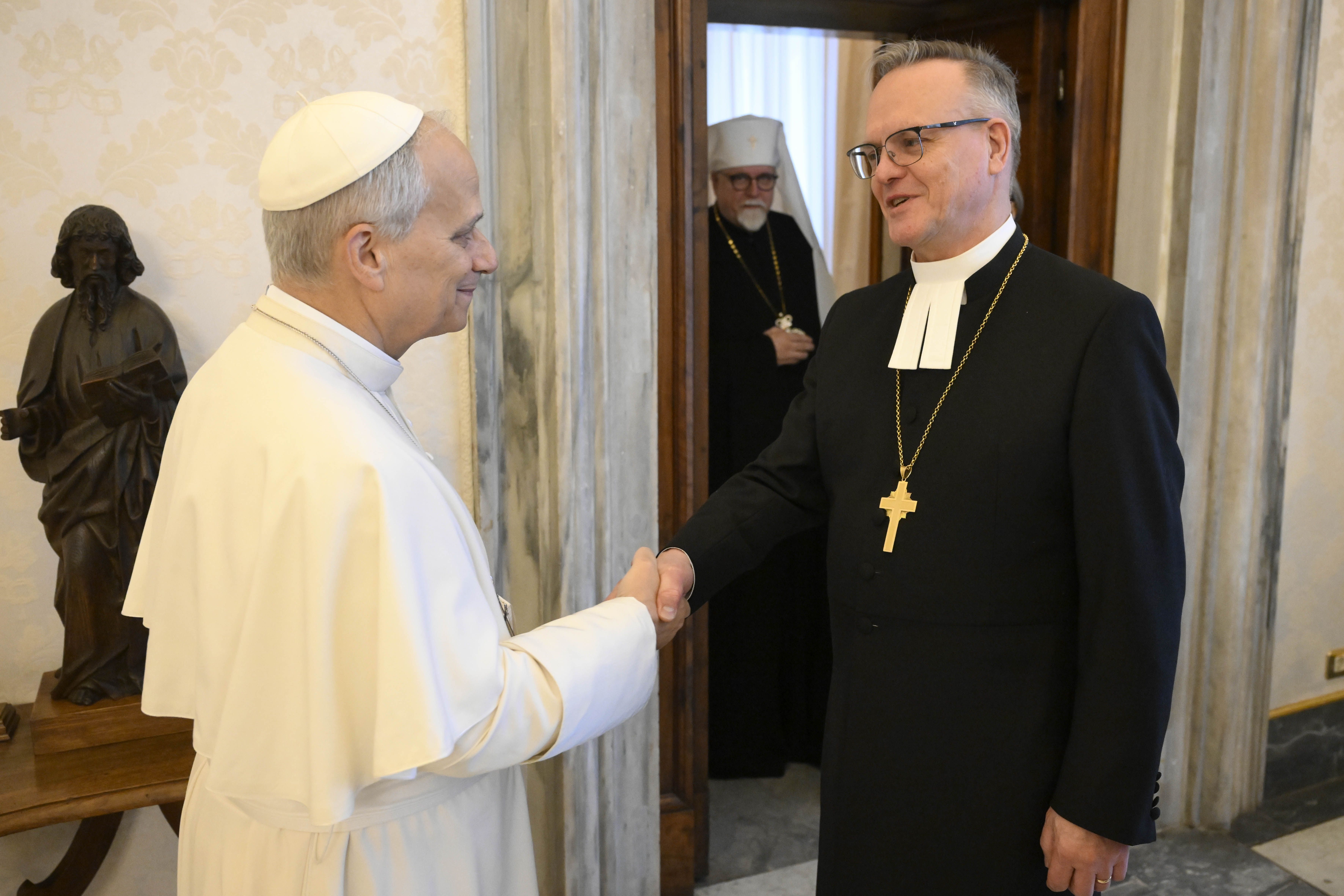Il Papa riceve in Vaticano la delegazione ecumenica delle Chiese di Finlandia