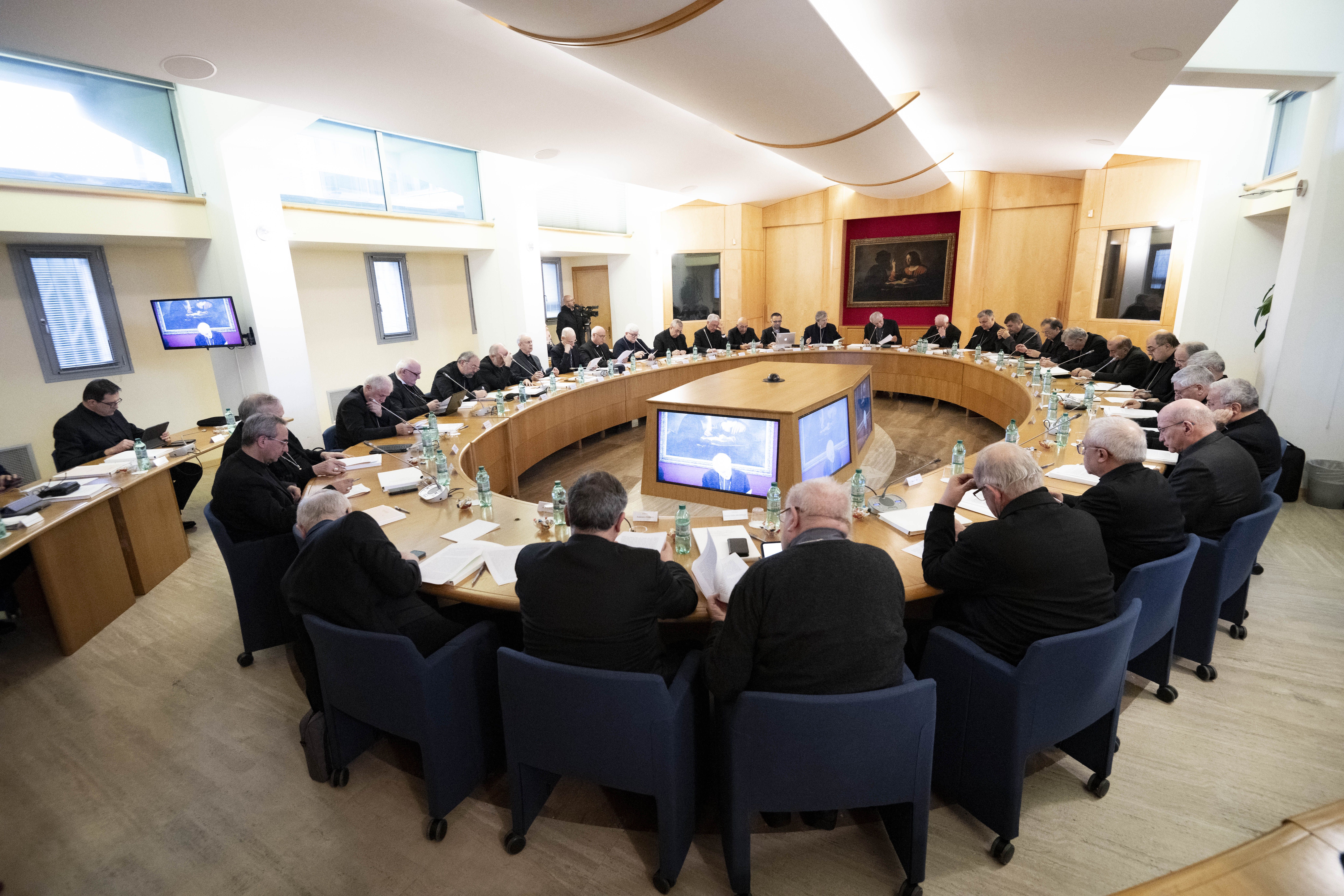 L'apertura dei lavori del Consiglio permanente della Cei a Roma / SICILIANI