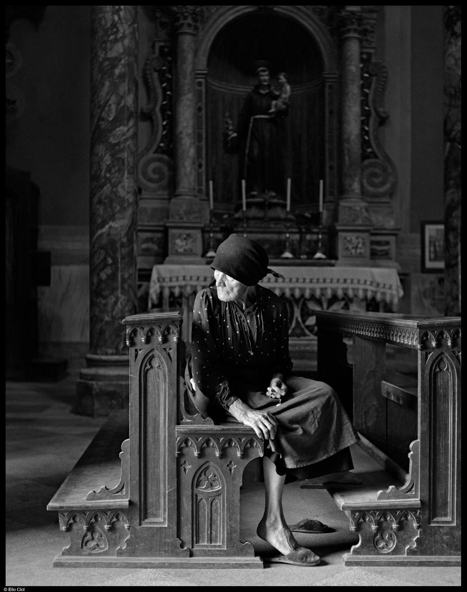 Elio Ciol, In attesa, San Giovanni di Casarsa, 1959 © Elio Ciol