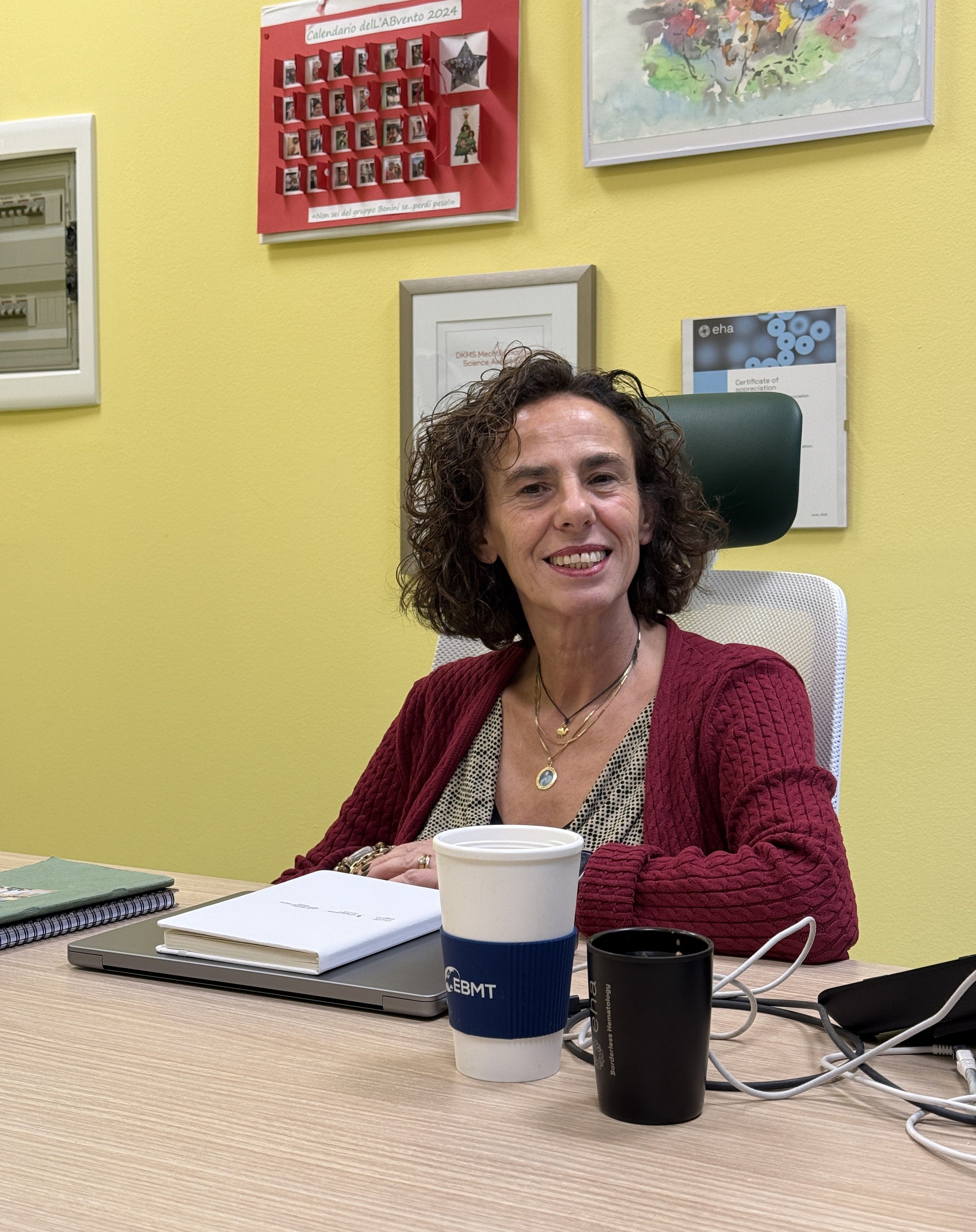 La professoressa Chiara Bonini, ordinario di Ematologia all'Università Vita-Salute San Raffaele di Milano