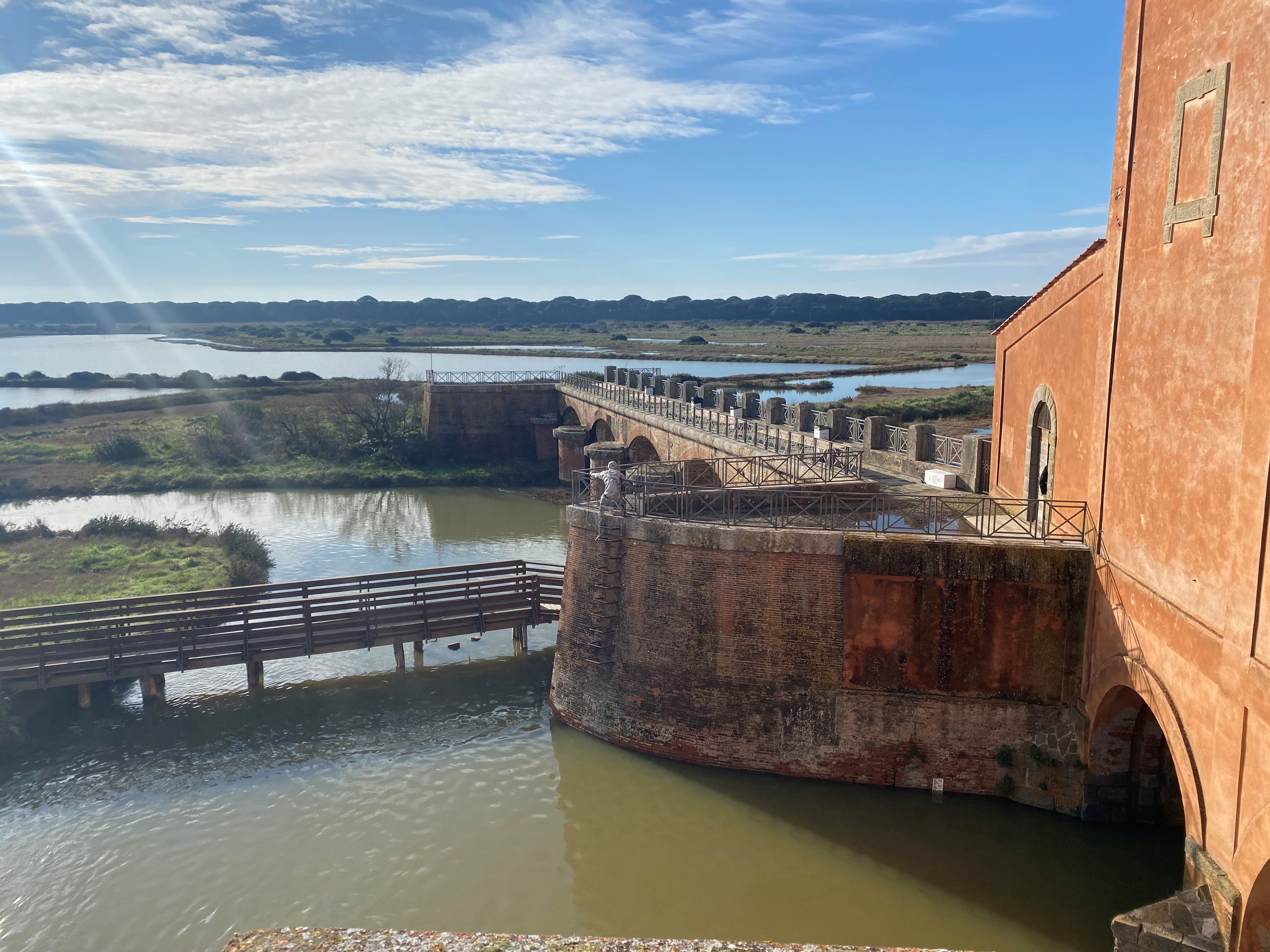 Un manufatto di Ximenes alla riserva naturale Diaccia Botrona a Castiglione della Pescaia (Grosseto)