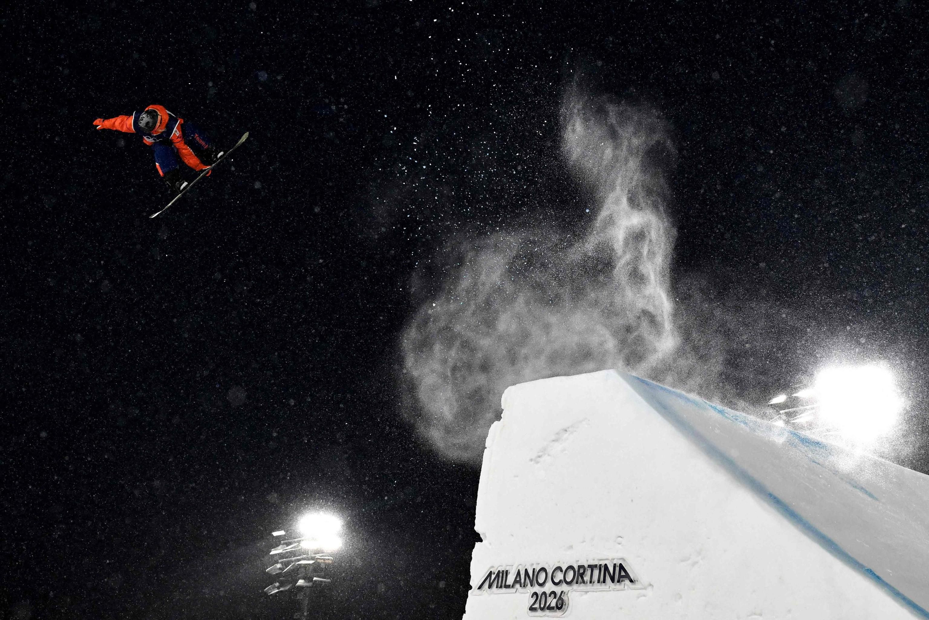 Melissa Peperkamp al Livigno Snow Park / Jeff PACHOUD / AFP