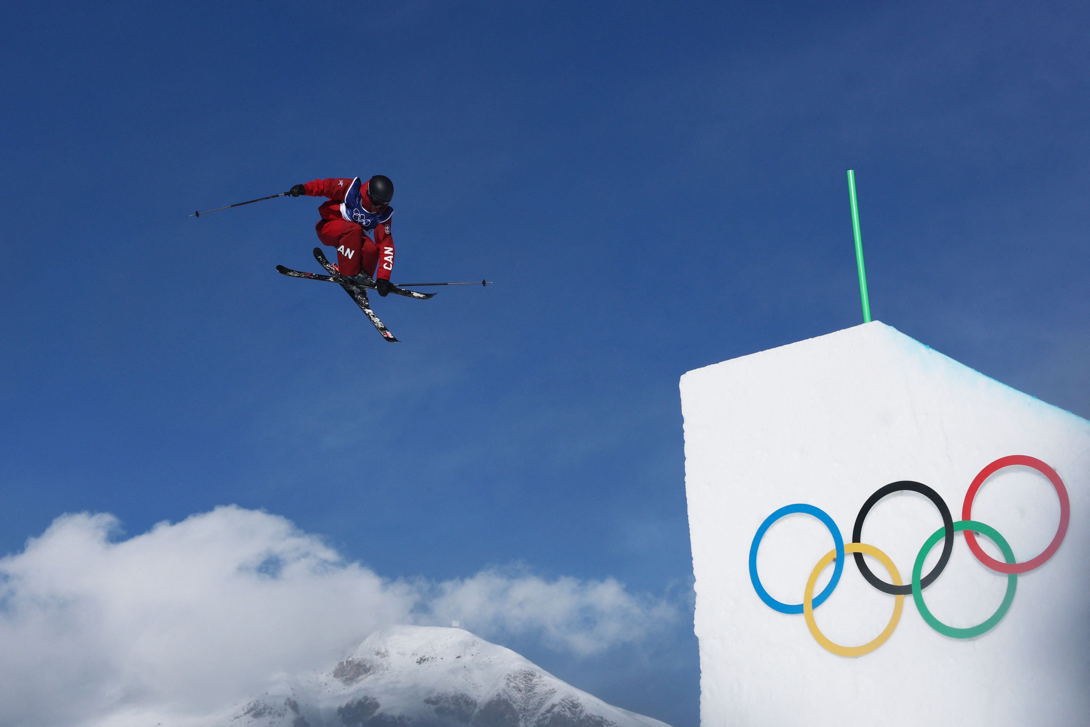 Sci Freestyle allo Snow Park Livigno / REUTERS/Hannah Mckay