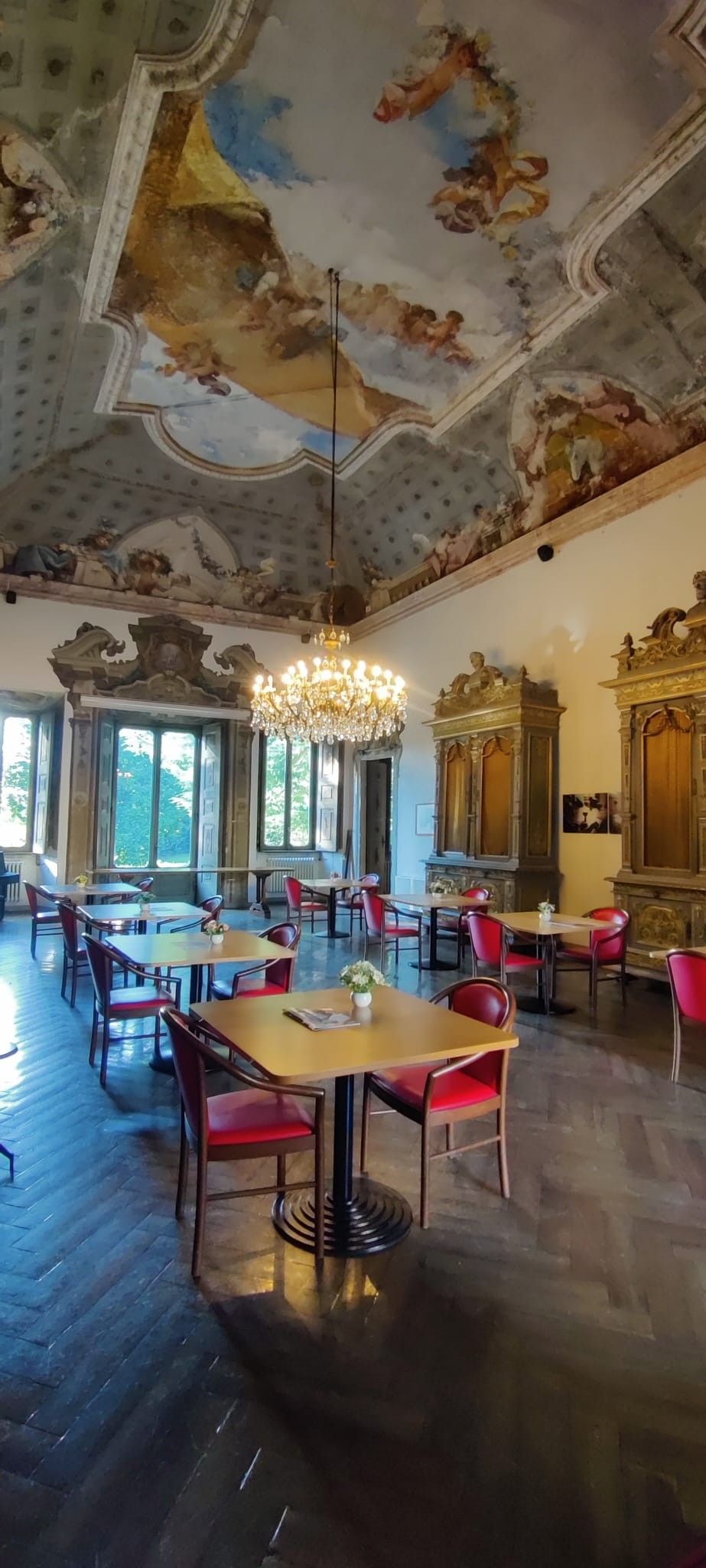 Uno degli spazi comuni per gli ospiti