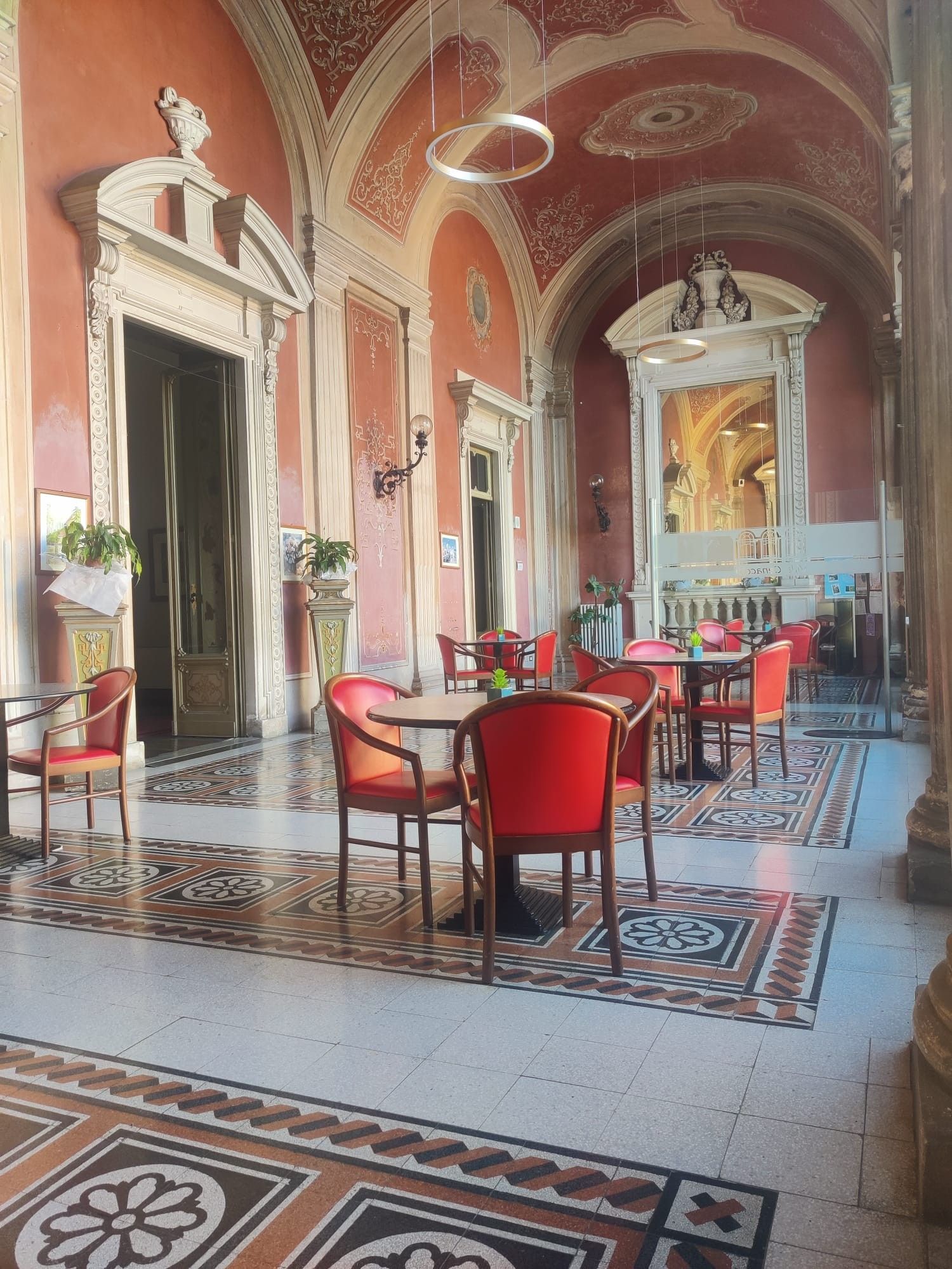 Uno degli spazi comuni per gli ospiti