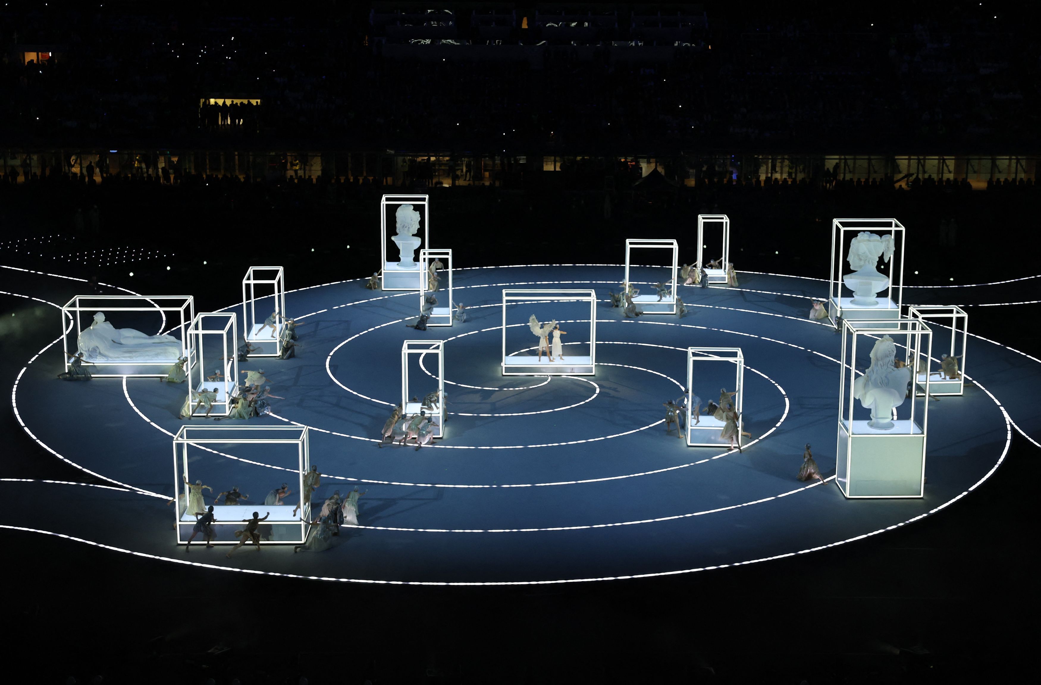 Una immagine della cerimonia di apertura / REUTERS/Alkis Konstantinidis