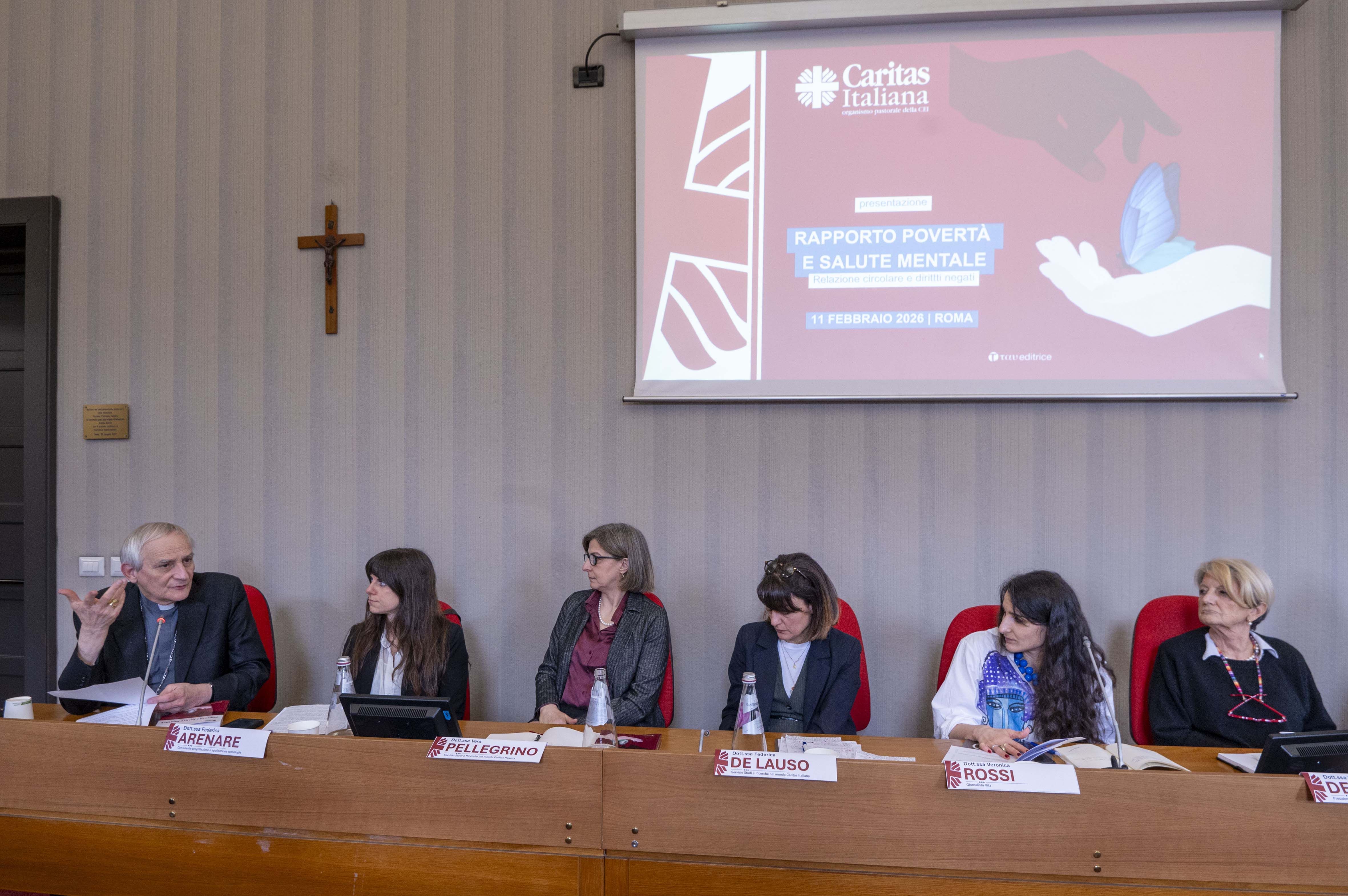 Un momento della presentazione del Rapporto/ Siciliani