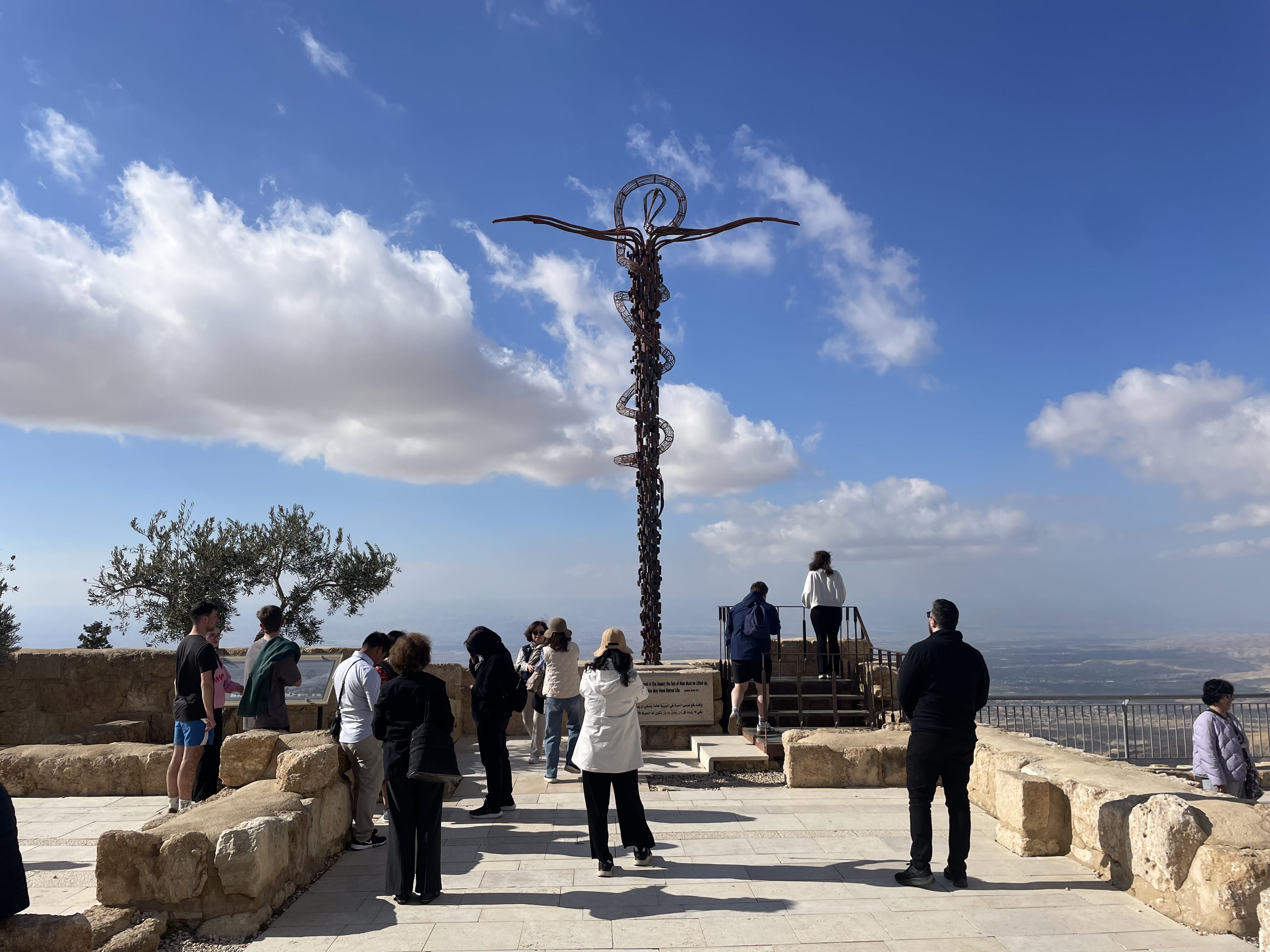 In cima al Monte Nebo