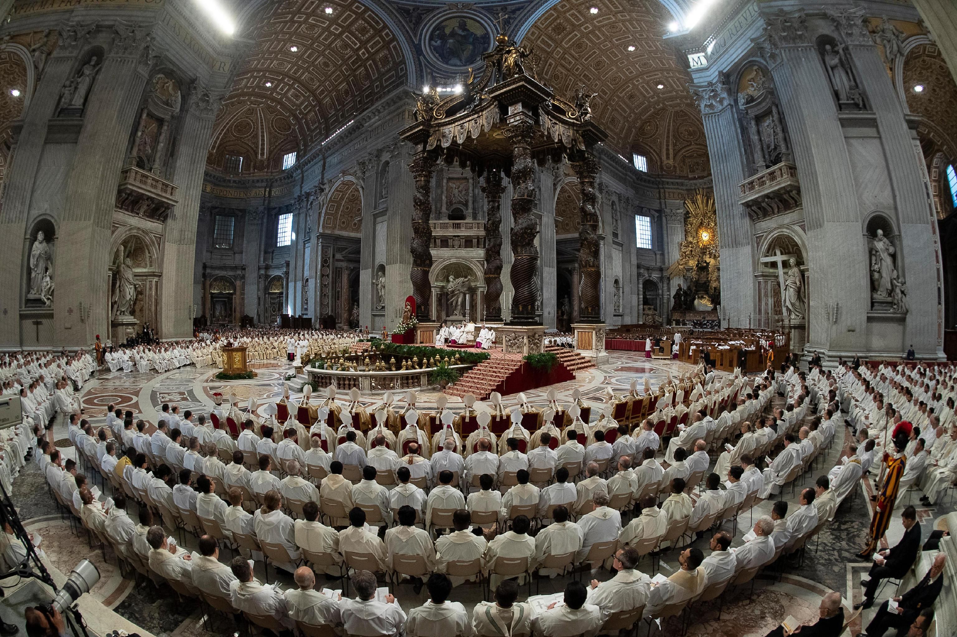 L'interno della Basilica di San Pietro / ANSA&nbsp;