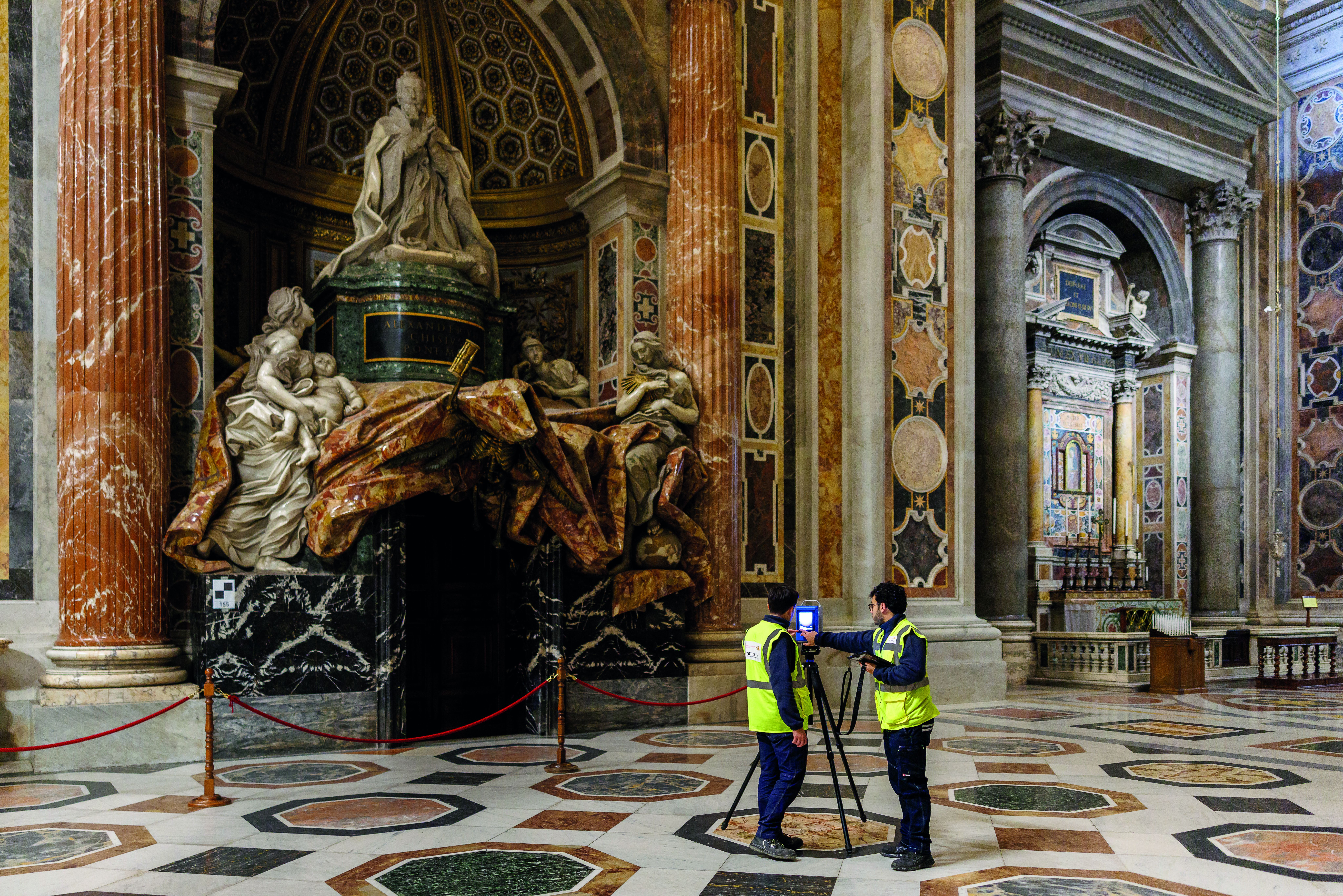 Il monitoraggio della Basilica di San Pietro / FABBRICA DI SAN PIETRO-ENI