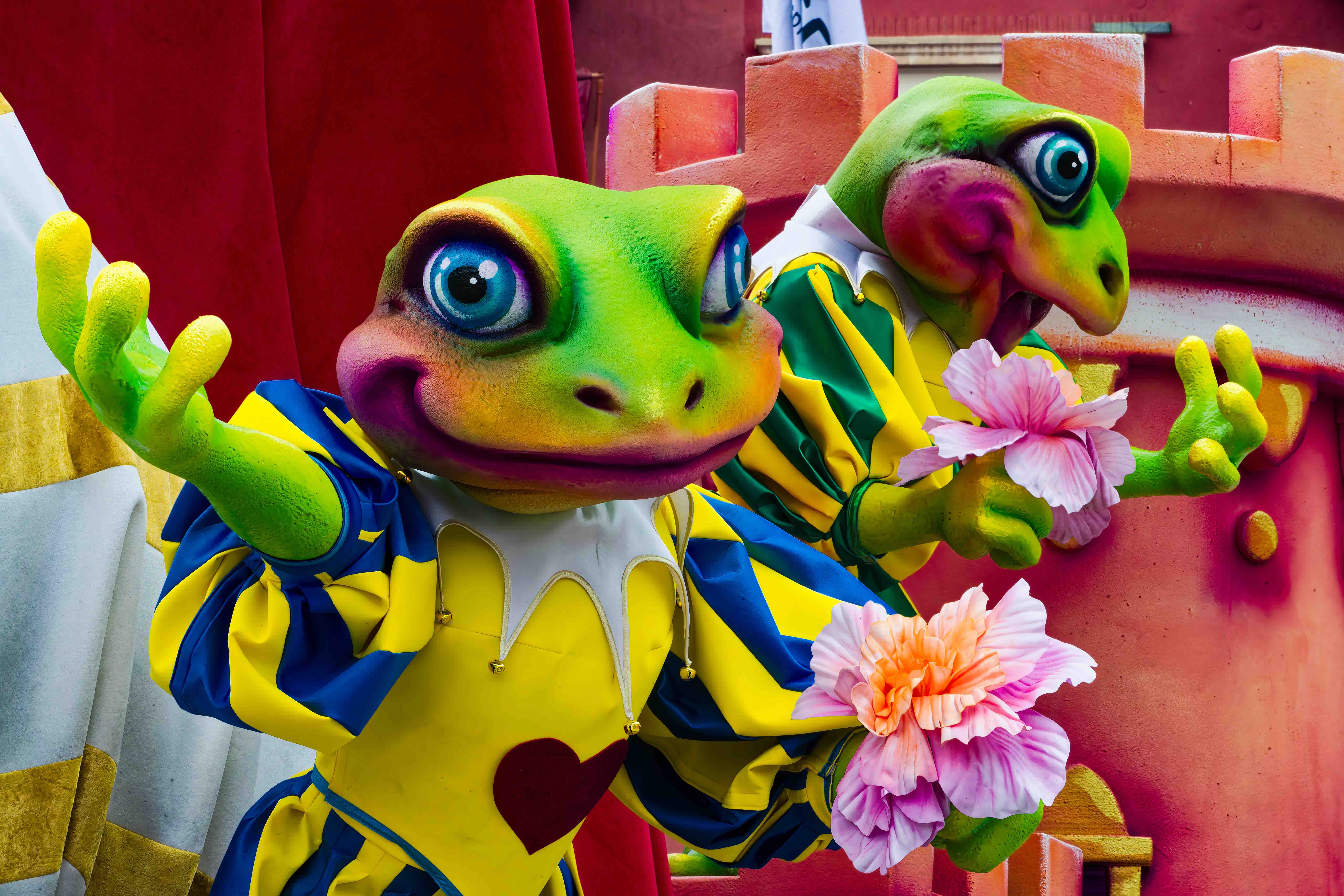 Altri coloratissimi particolari della sfilata / Robert de Nice