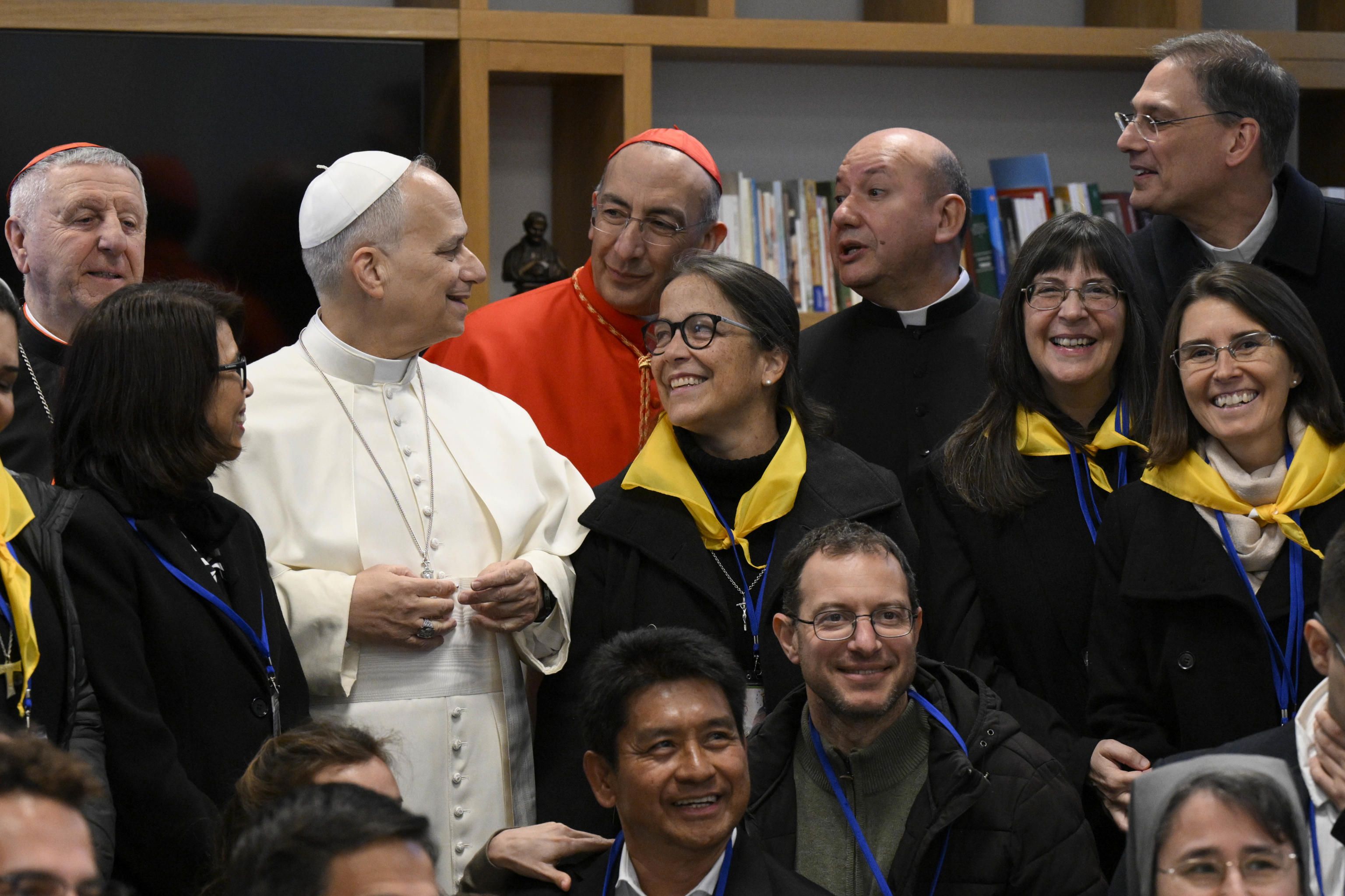 L'incontro del Papa con il Consiglio pastorale parrocchiale, 22 febbraio 2026 - (ANSA)