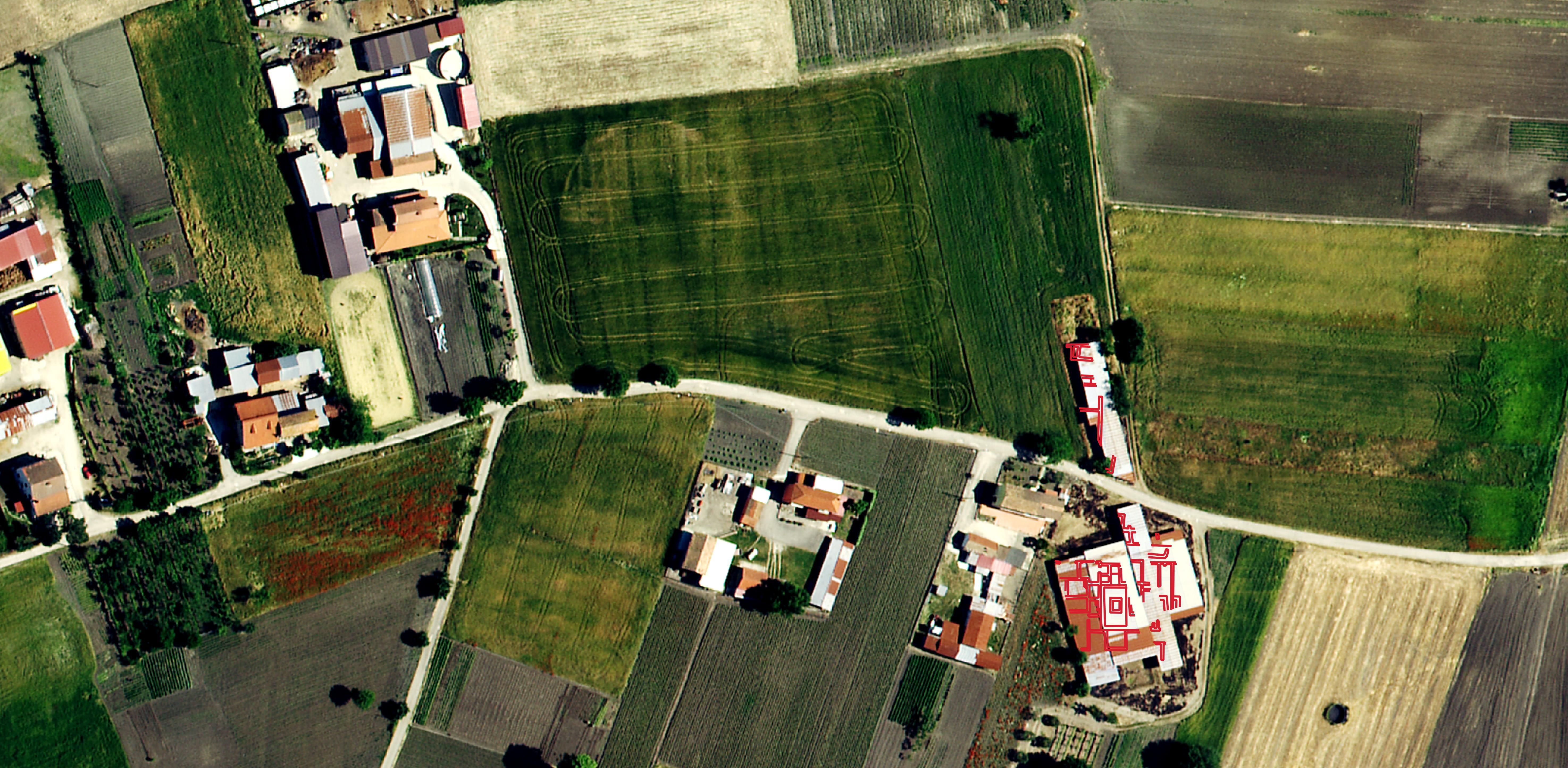 L'area di Fioccaglia di Flumeri in colori naturali / Università del Salento