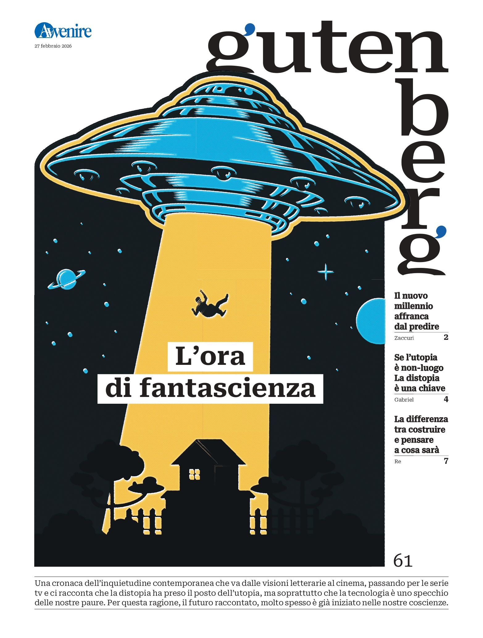Gutenberg n. 61, 27 febbraio 2026