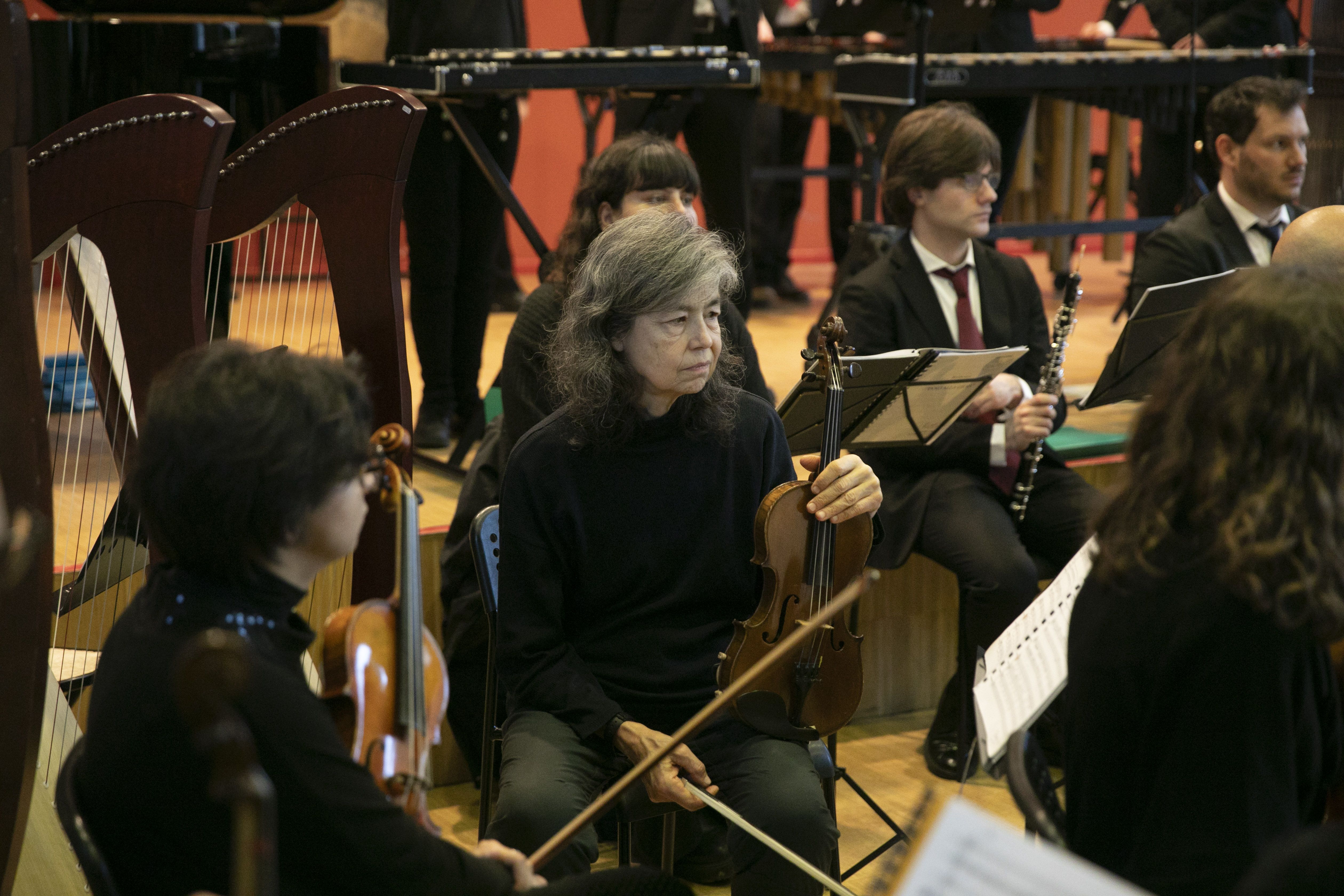 I maestri dell'Orchestra Esagramma durante il concerto