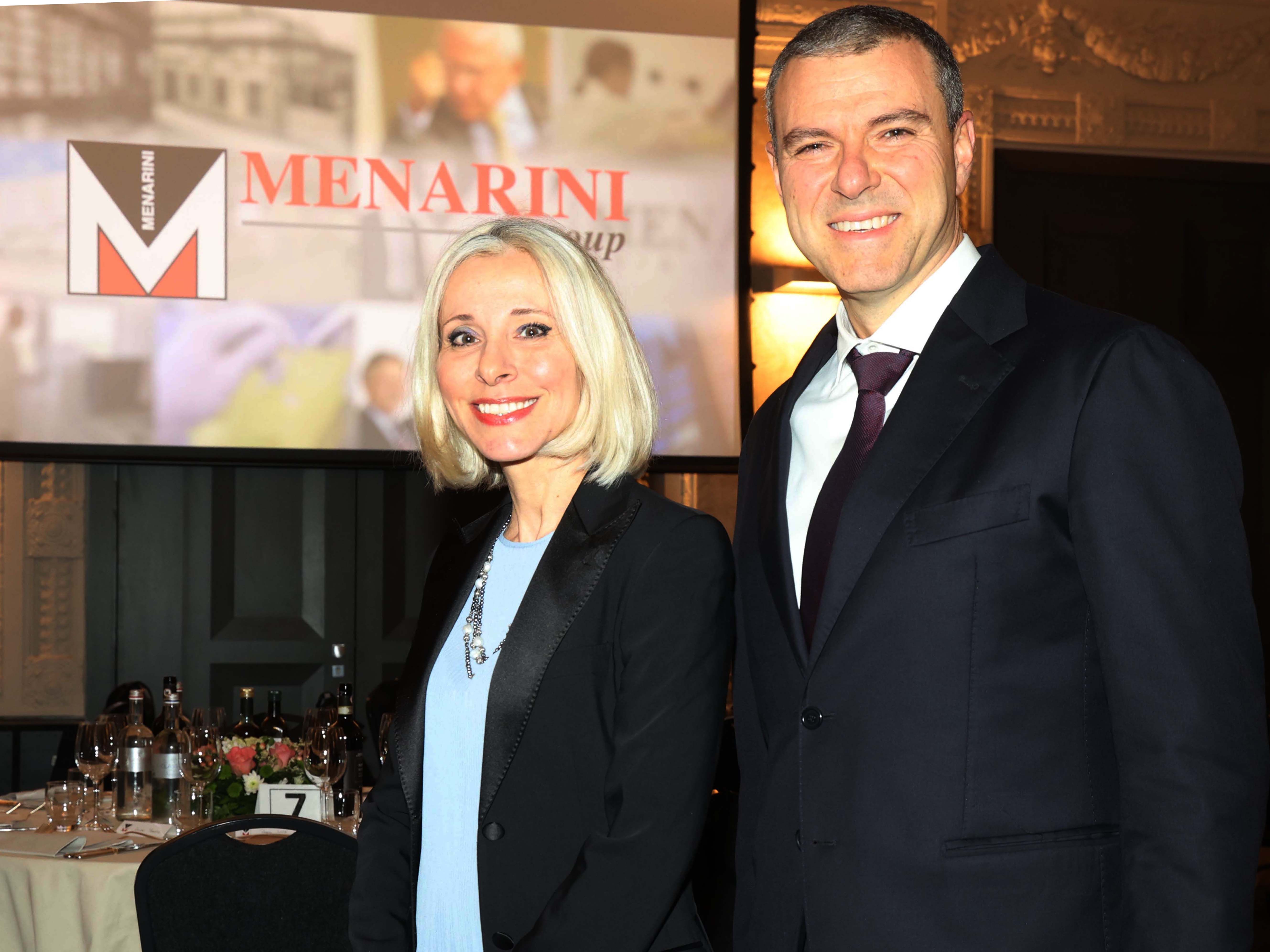 Lucia e Alberto Aleotti, azionisti e membri del Board di Menarini