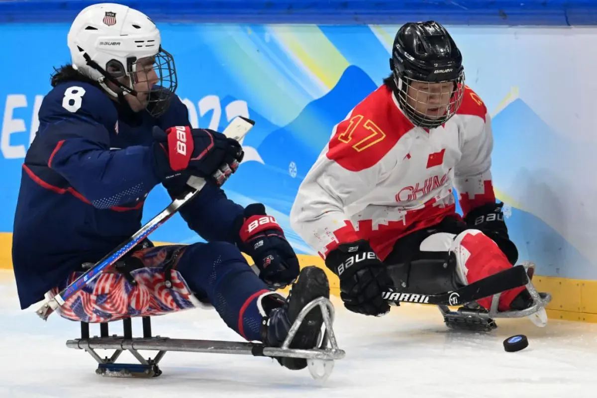Una fase del torneo di Pechino 2022 / ⒸZhe Ji / Getty Images for International Paralympic Committe