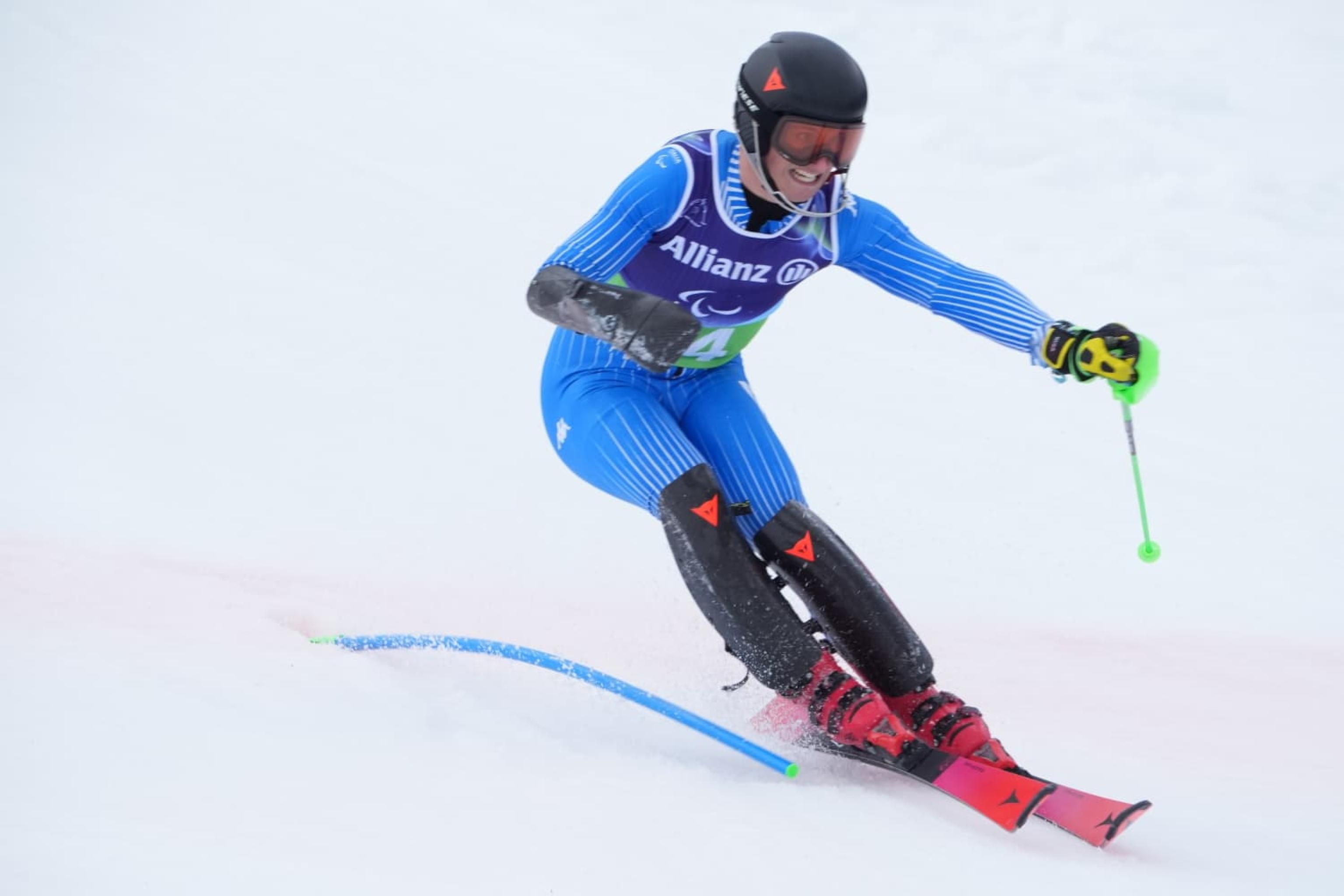 Federico Pelizzari ha conquistato l'argento nella combinata / Ansa / Scaccini / Cip