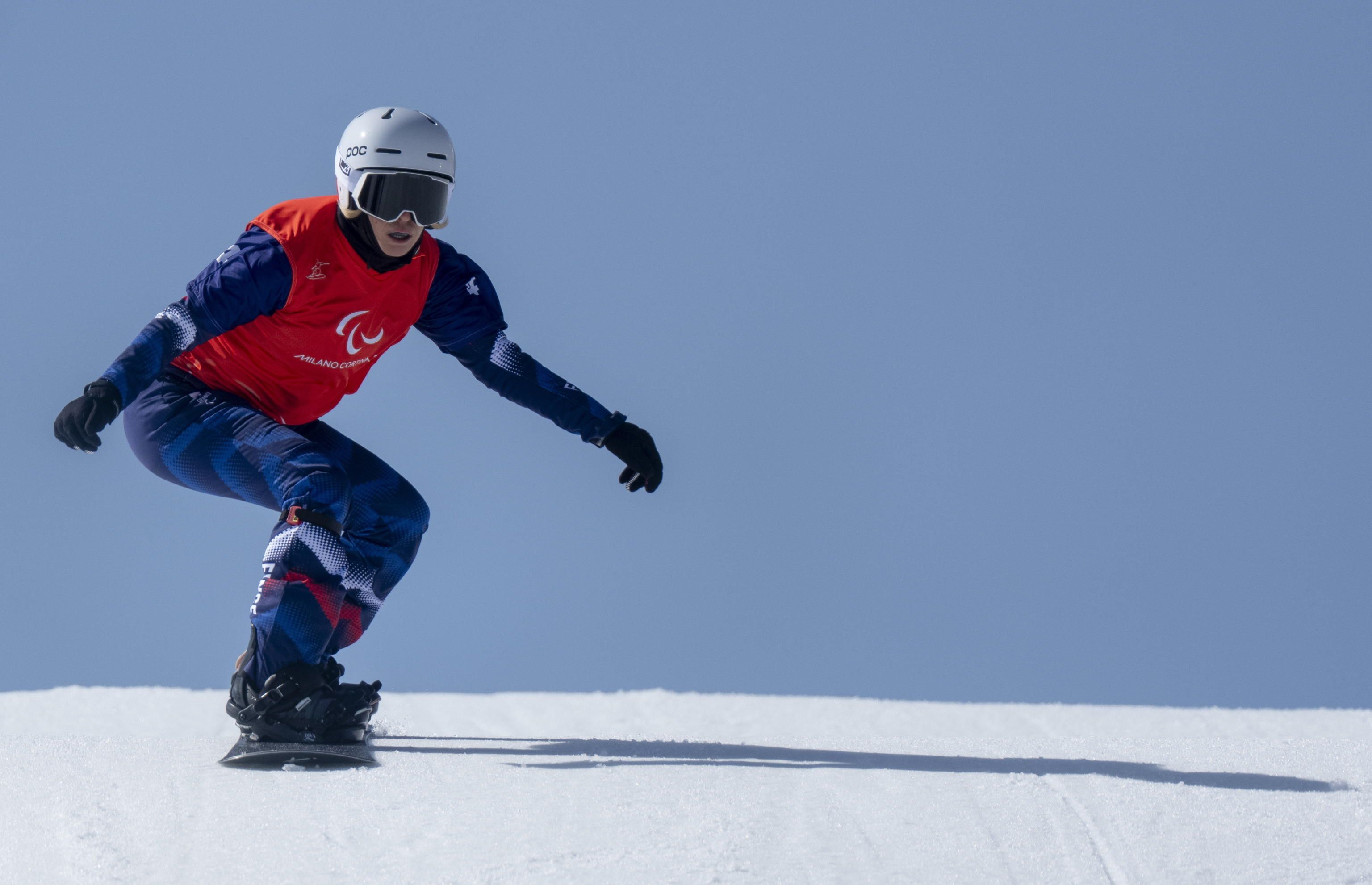 Cécile Hernandez in gara / Ansa / Martin / Ioc