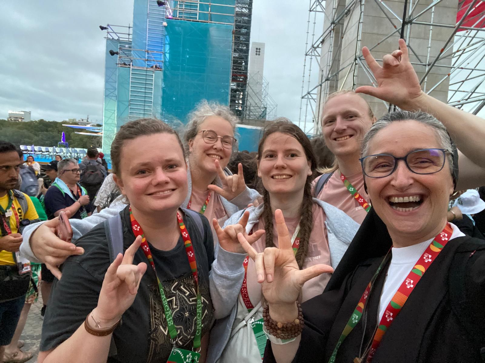 Un viaggio di suor Veronica Donatello con un gruppo di persone con disabilità