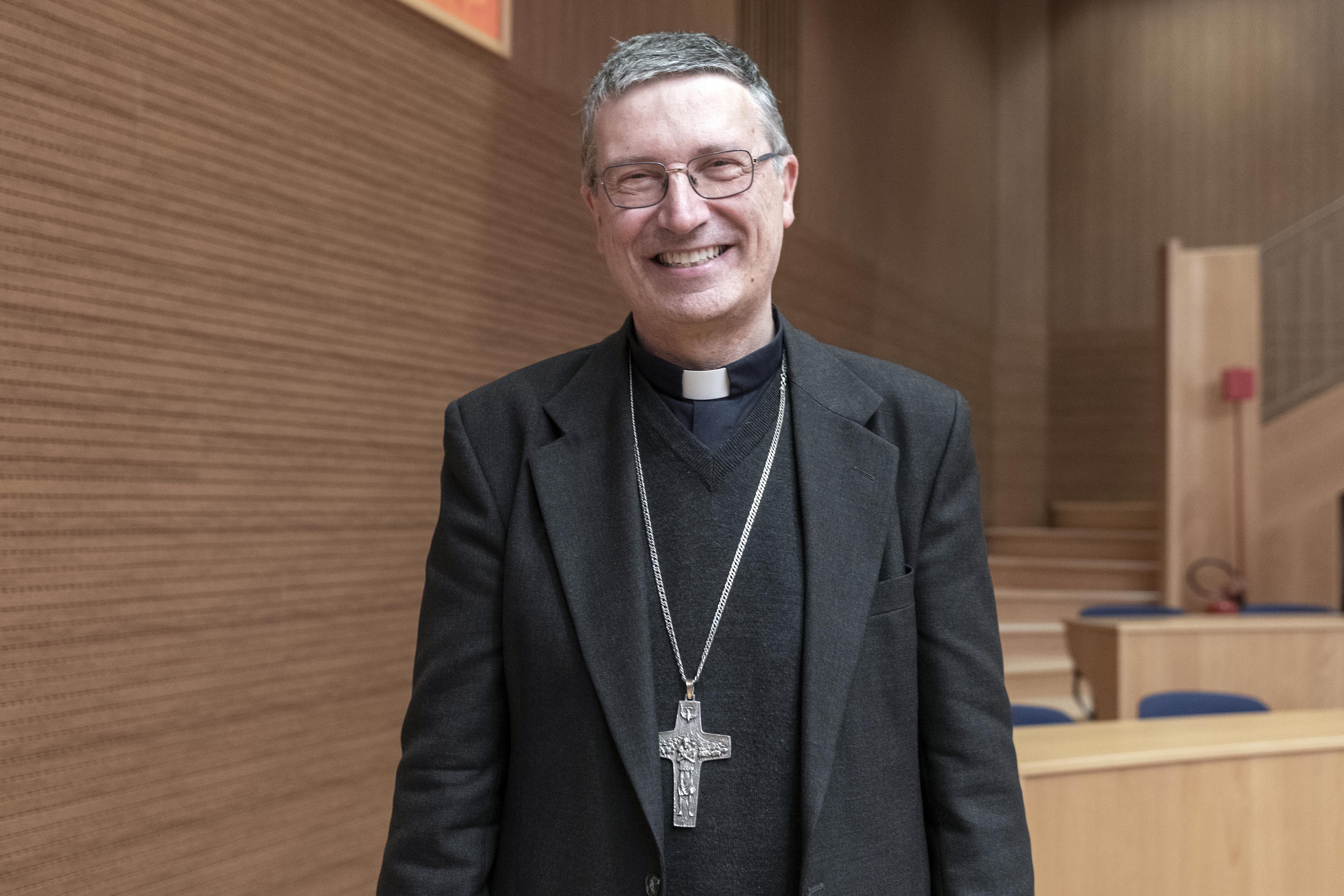 Monsignor Enrico Trevisi, vescovo di Trieste (foto Siciliani)