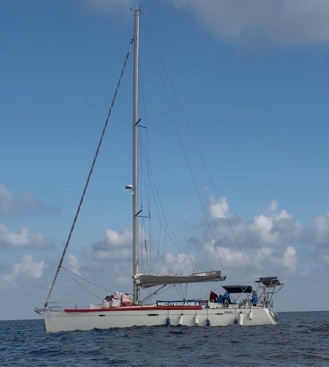 La barca a vela Safira di Mediterranea Saving Humans