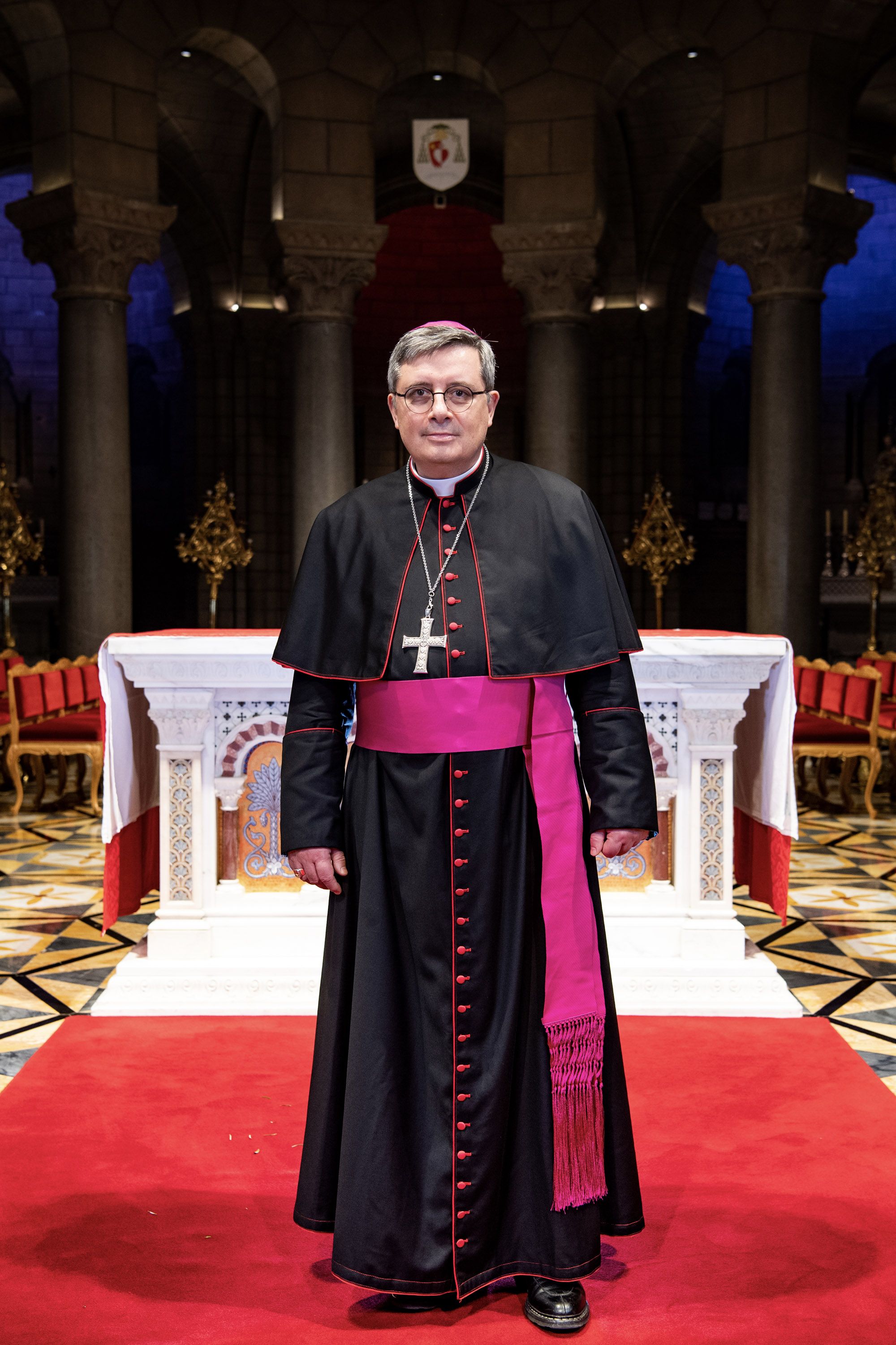 L’arcivescovo di Monaco, Dominique-Marie David&nbsp;/ Diocèse de Monaco