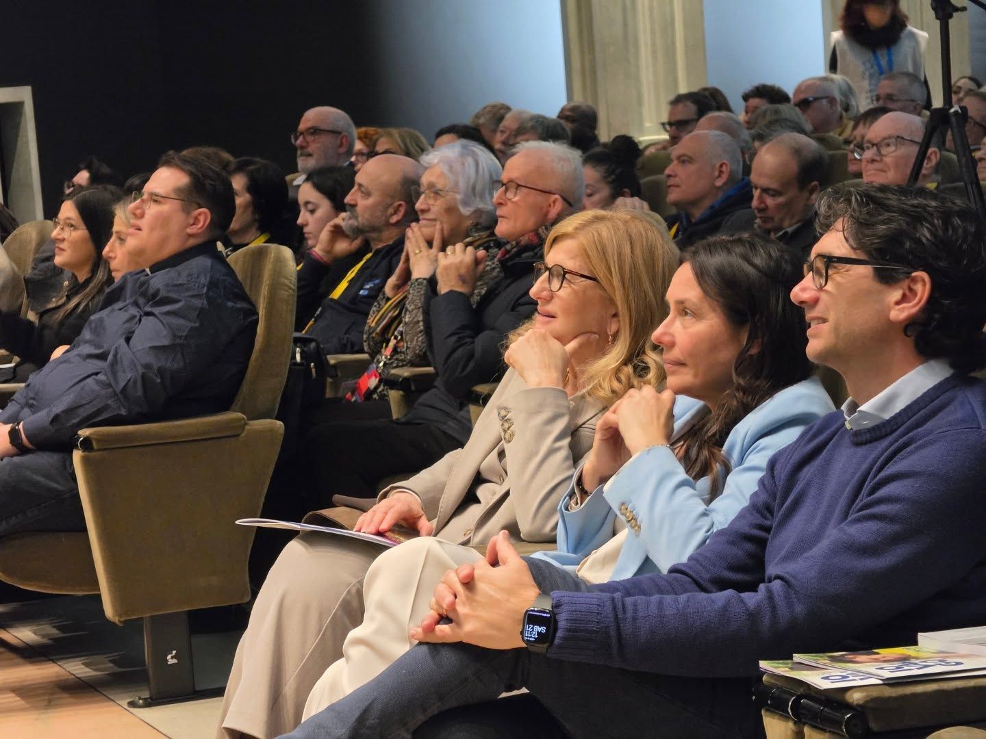 La platea del convegno, al centro la ministra 