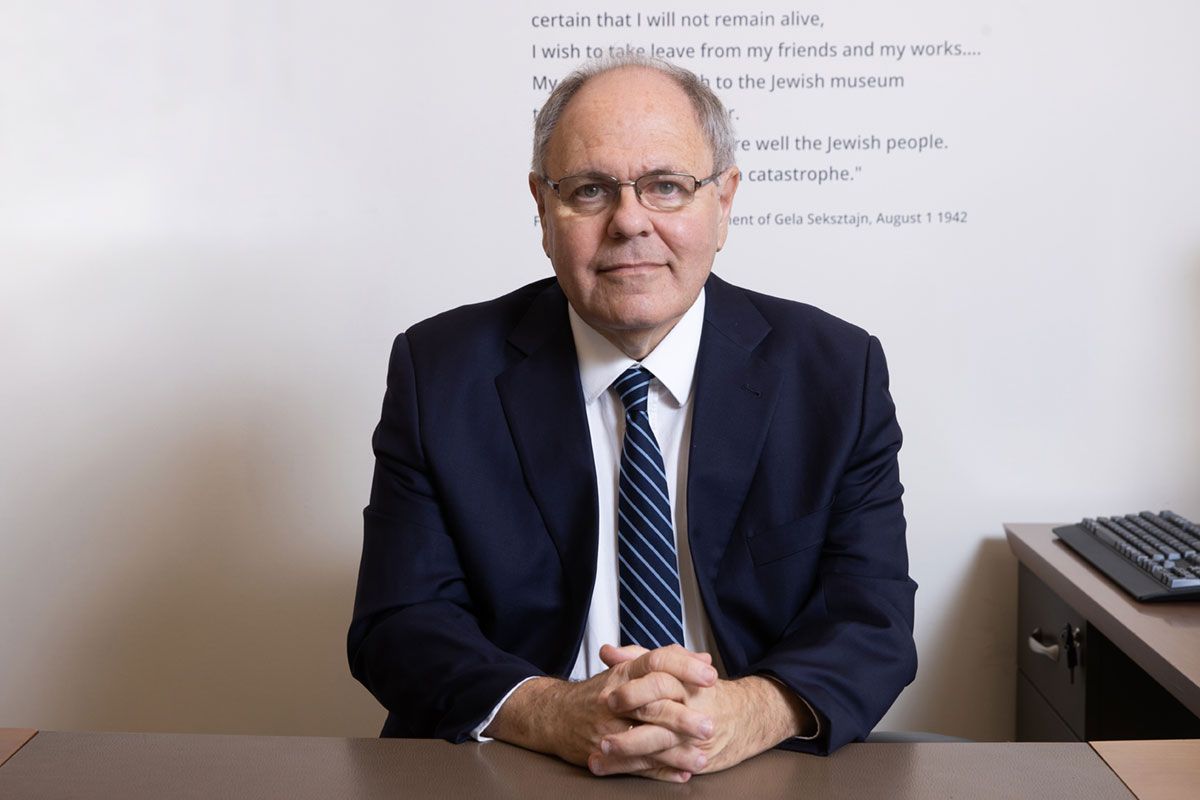 Dani Dayan, presidente dello Yad Vashem